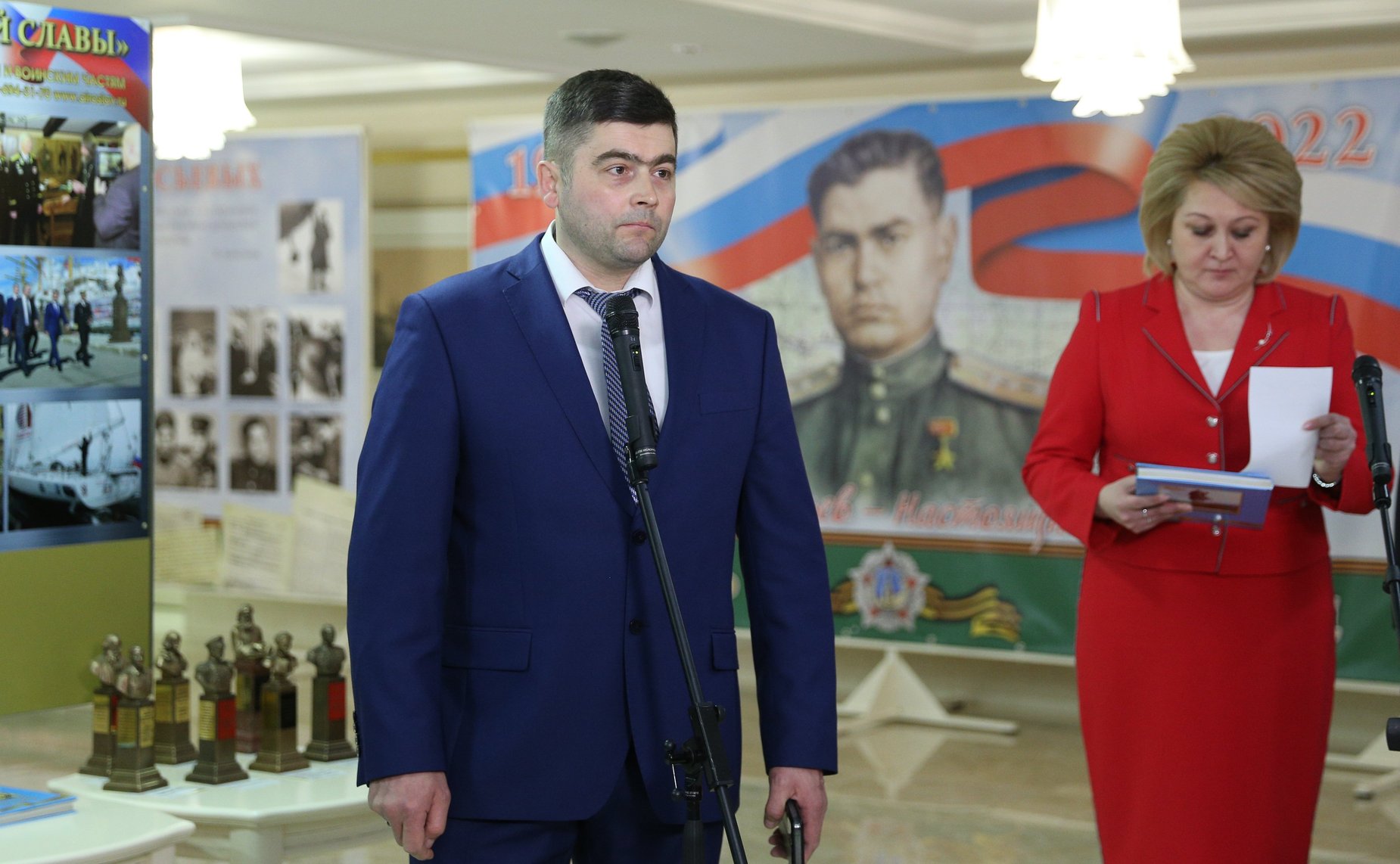 Торжественное открытие презентации книги «Легендарный Маресьев», посвященной 80-летию подвига летчика-истребителя, Героя Советского союза А.П. Маресьева