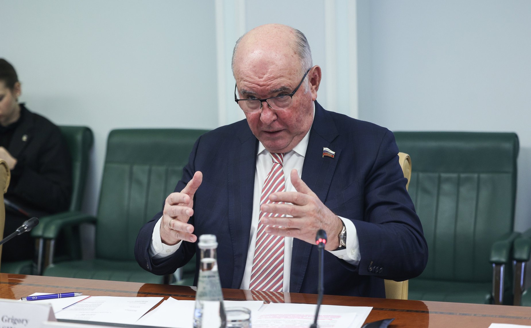 Встреча председателя Комитета Совета Федерации по международным делам Григория Карасина с наблюдателями от Международной парламентской ассамблеи АСЕАН (АИПА)