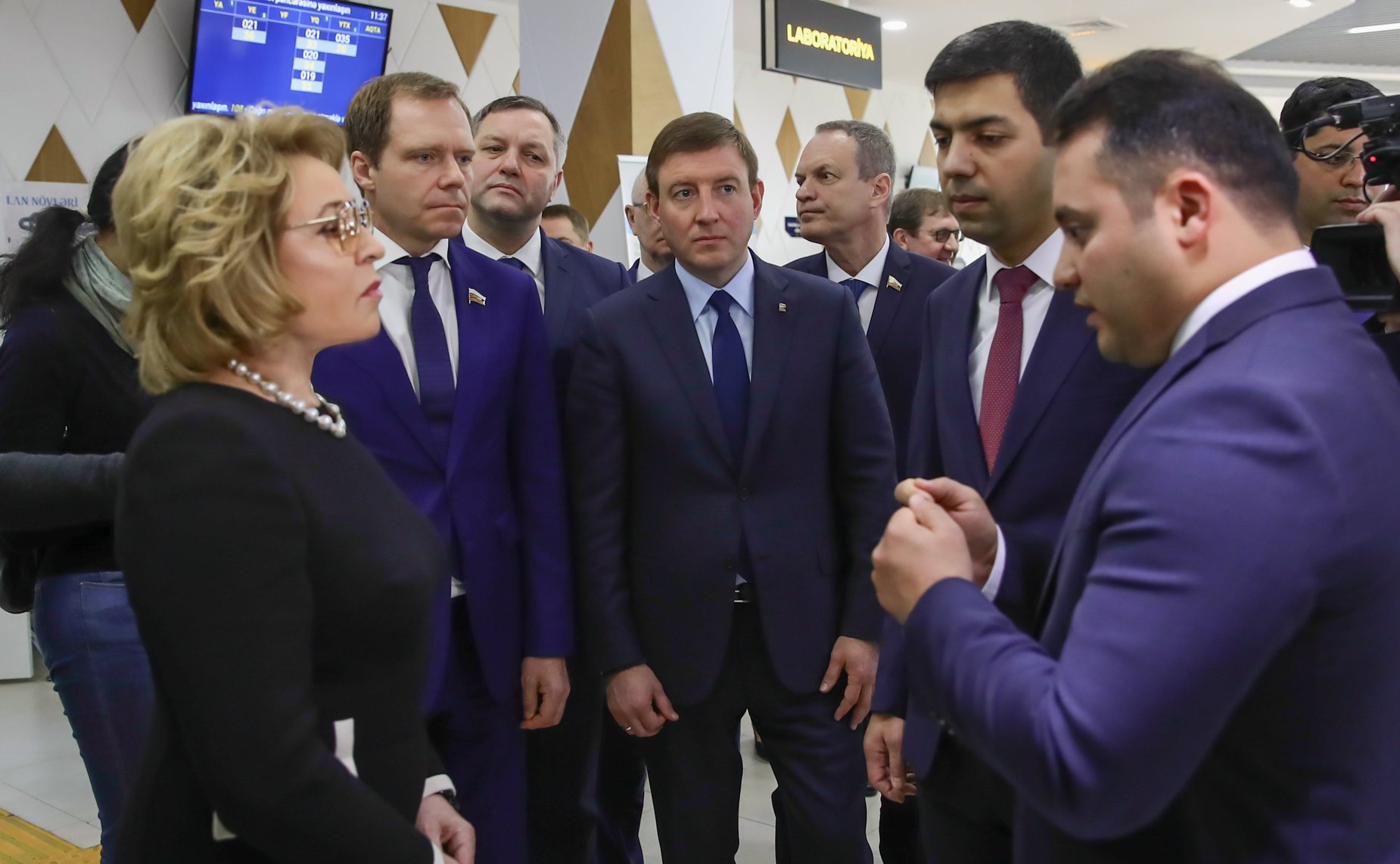 Официальный визит делегации Совета Федерации в Азербайджан