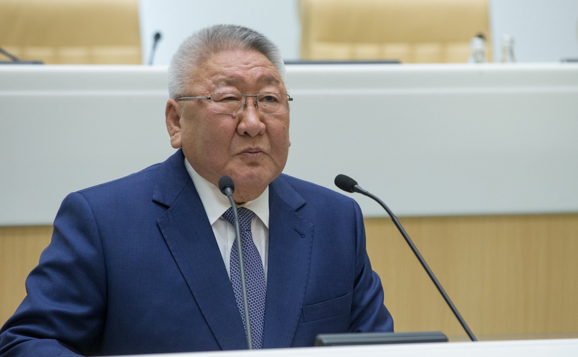 Глава Якутии Е. Борисов