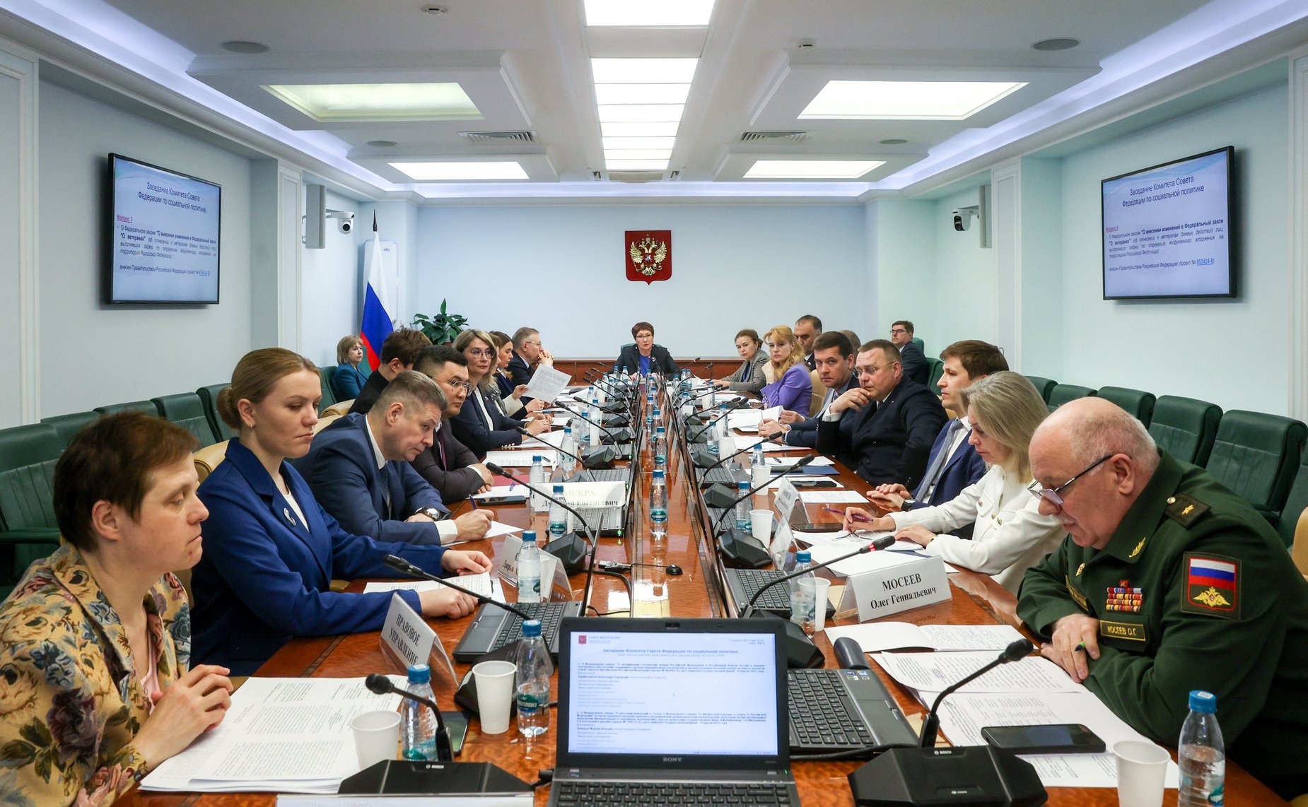 Заседание Комитета Совета Федерации по социальной политике