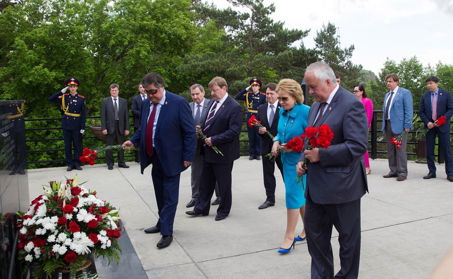 В. Матвиенко и А. Тулеев