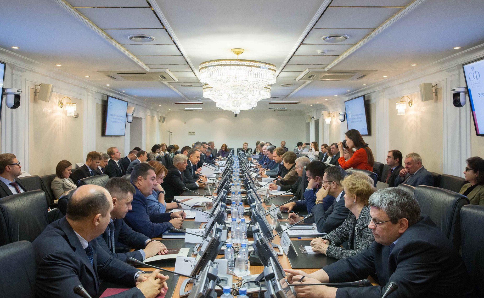 Заседание Комитета Совета Федерации по Регламенту и организации парламентской деятельности