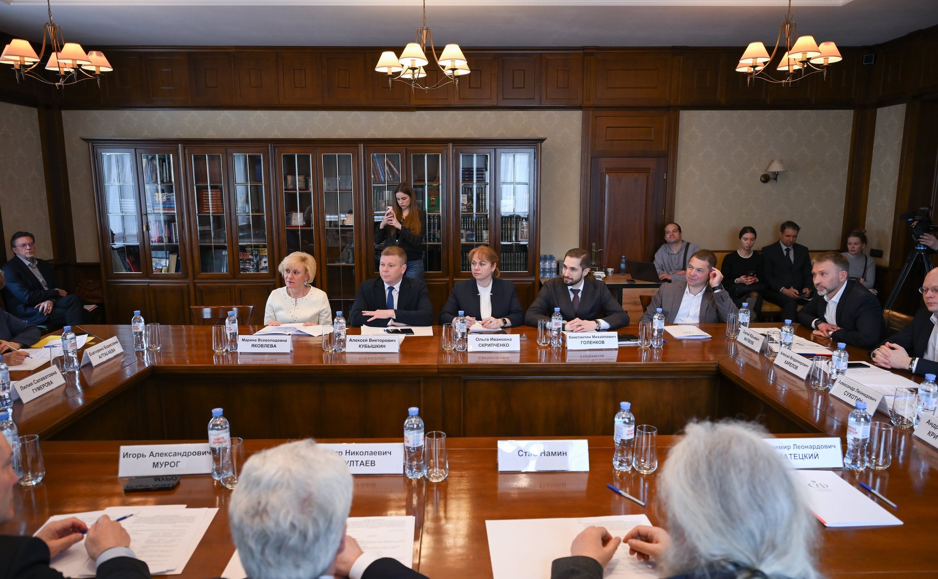 Совещание Комитета Совета Федерации по науке, образованию и культуре совместно с Российским авторским обществом