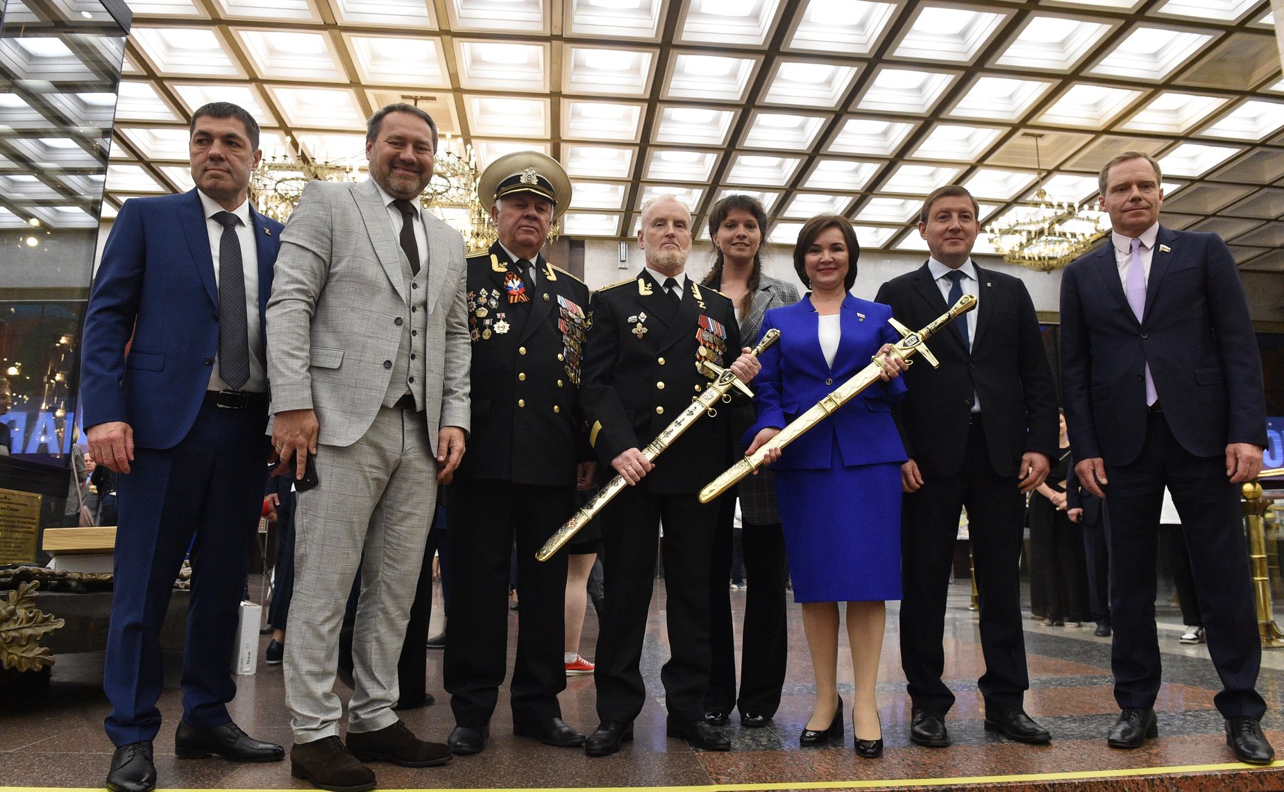 Торжественная церемония передачи «Мечей Победы» Городам воинской славы