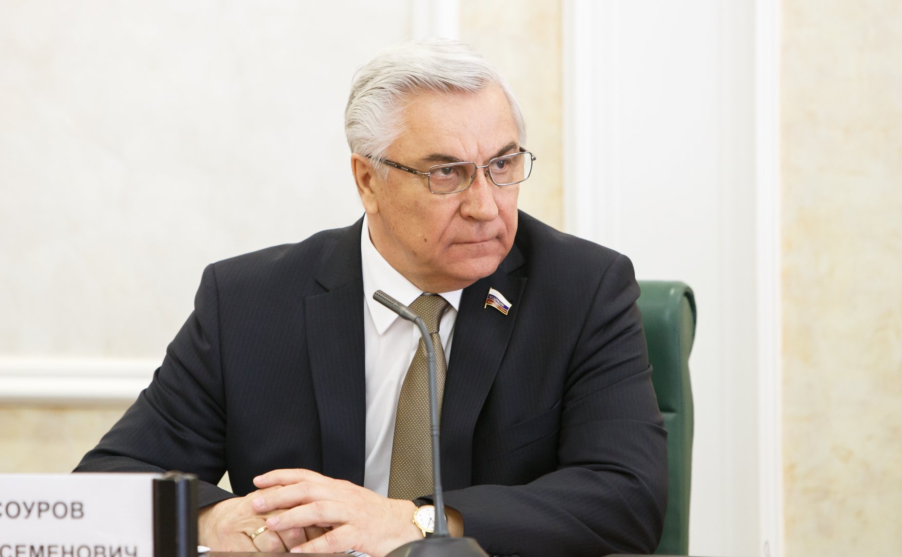 В. Косоуров Заседание Совета по вопросам интеллектуальной собственности, посвященное обсуждению проекта концепции долгосрочной государственной стратегии в области интеллектуальной собственности