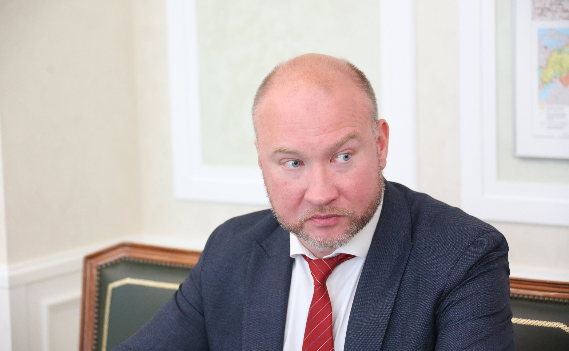 Рабочая встреча заместителя Председателя СФ Юрия Воробьева с Руководителем Федерального агентства по техническому регулированию и метрологии Антоном Шалаевым