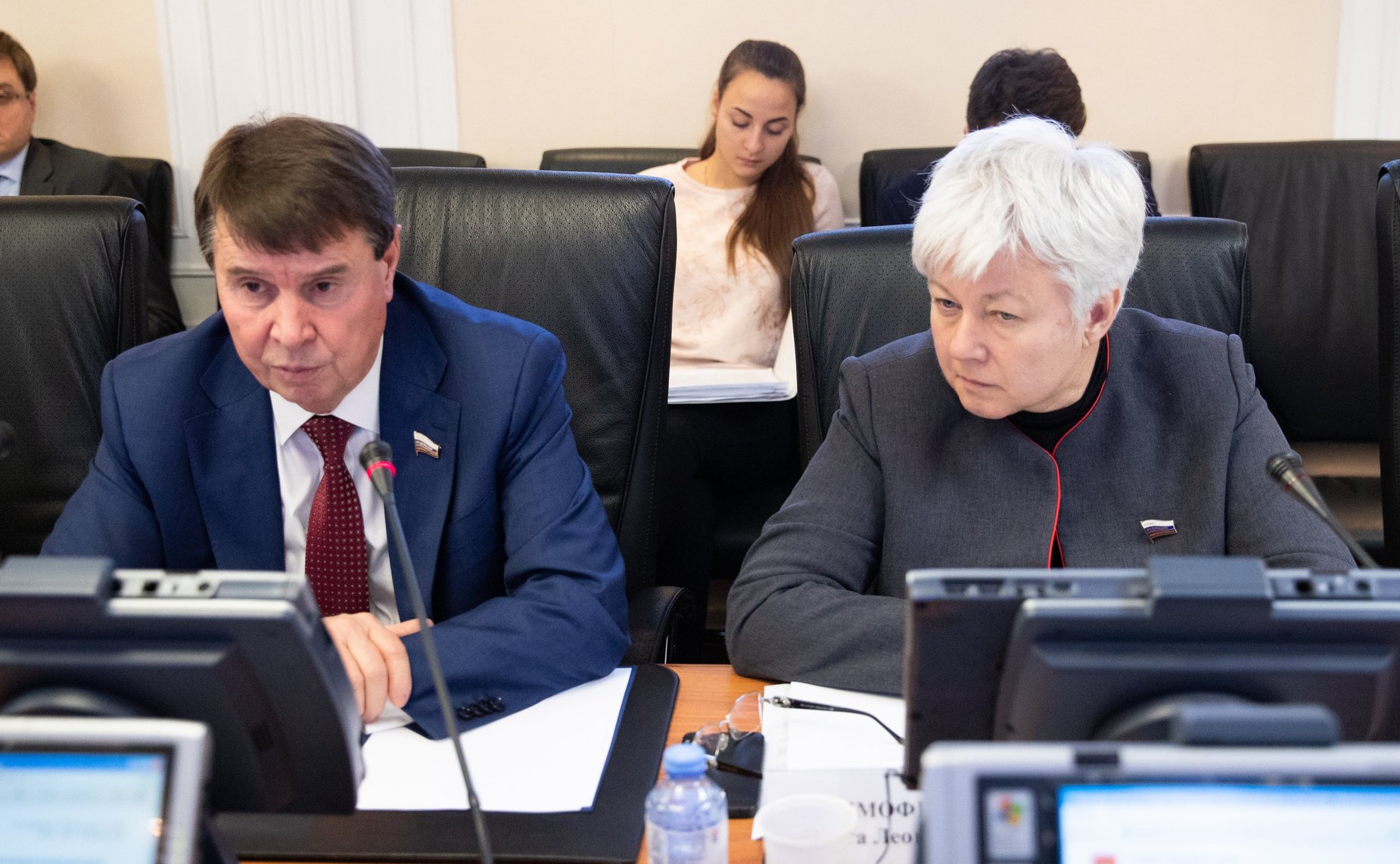 Сергей Цеков и Ольга Тимофеева