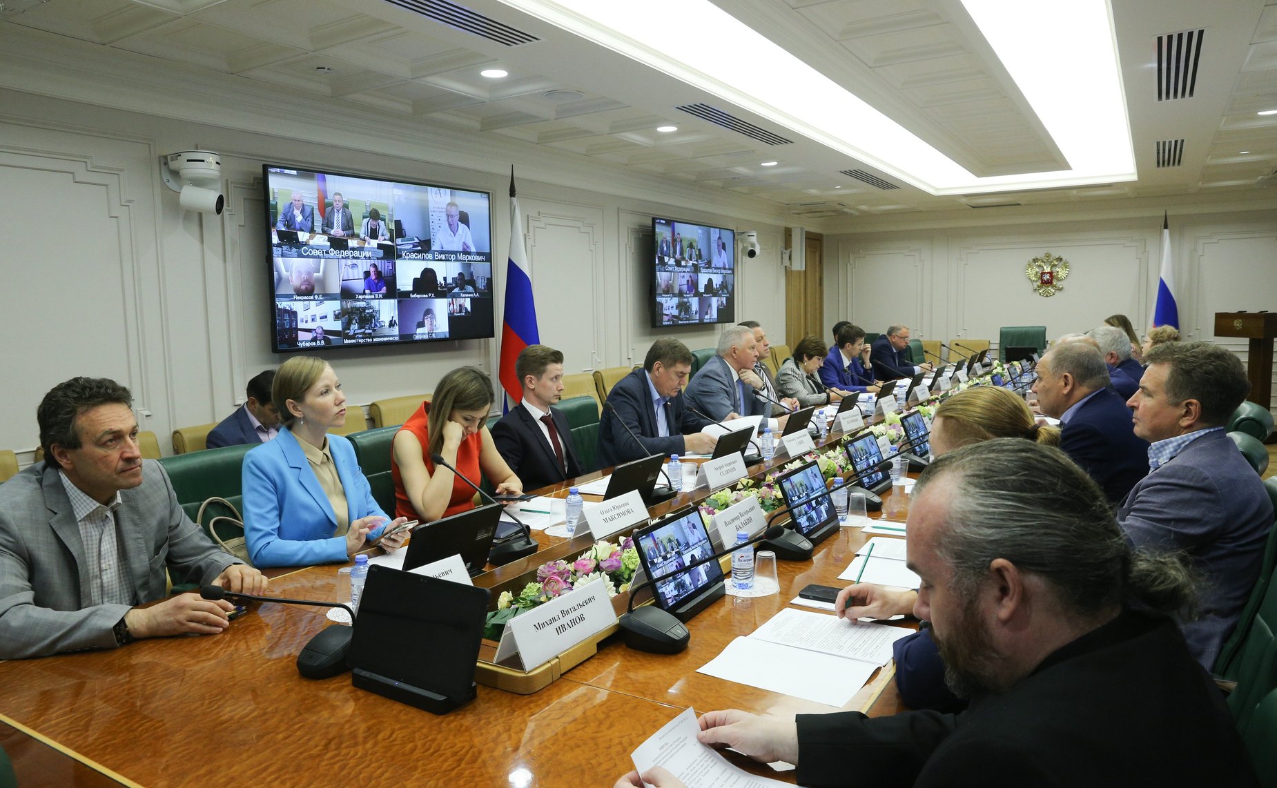 Заседание рабочей группы при Комитете СФ по Регламенту и организации парламентской деятельности по модернизации законодательства РФ в области развития потребительской кооперации