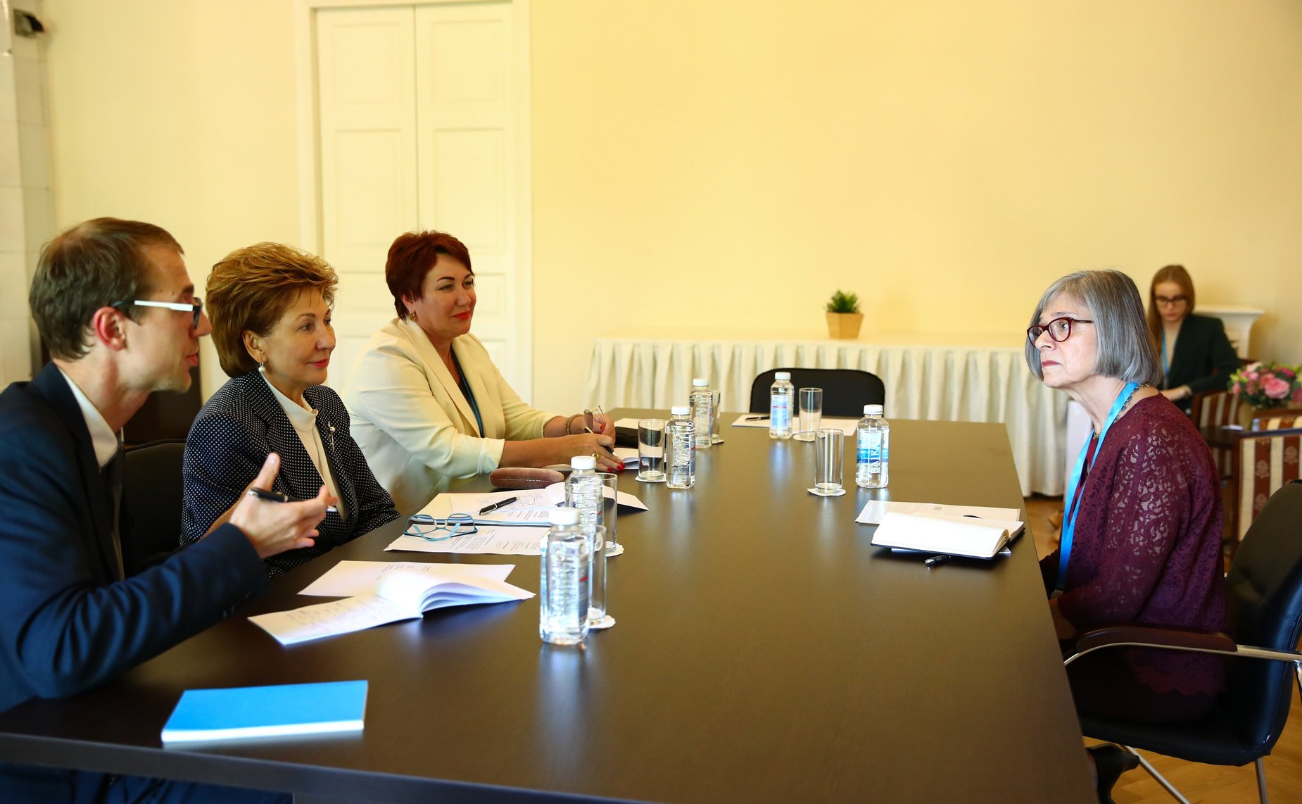 Встреча Г. Кареловой с заместителем генерального директора Международной организации труда (МОТ) Деборой Гринфилд