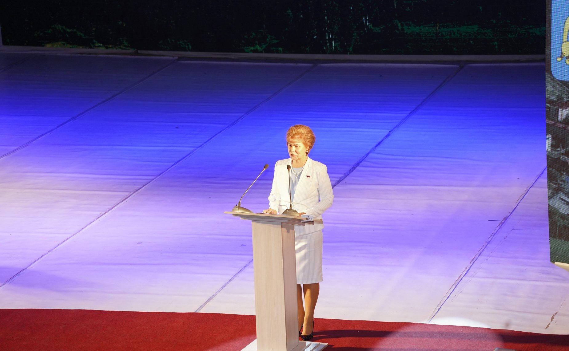 Татьяна Гигель в ходе рабочей командировки по региону приняла участие в торжественном собрании, посвященном празднованию Дня города Горно-Алтайска