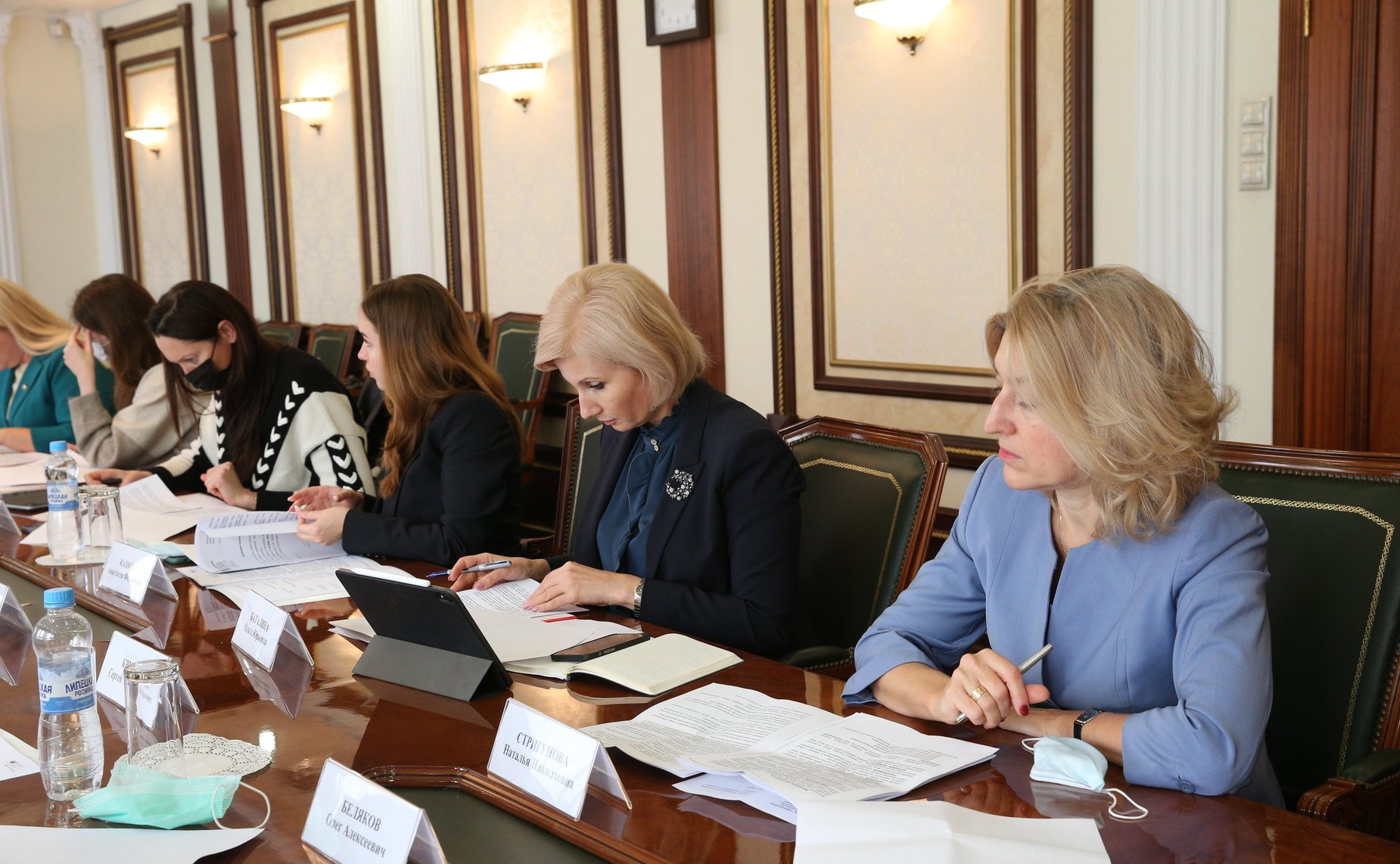 Заседание редакционного комитета Третьего Евразийского женского форума