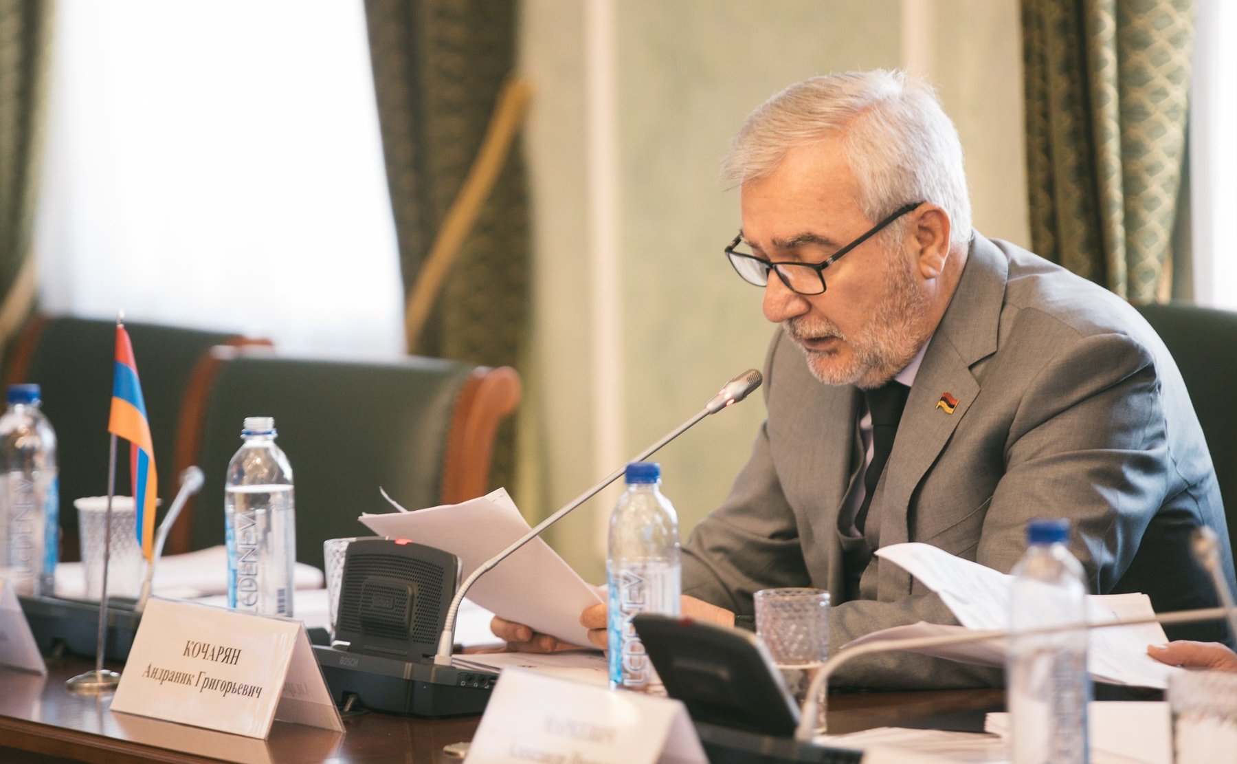 Заседание Постоянной комиссии Парламентской Ассамблеи ОДКБ по вопросам обороны и безопасности