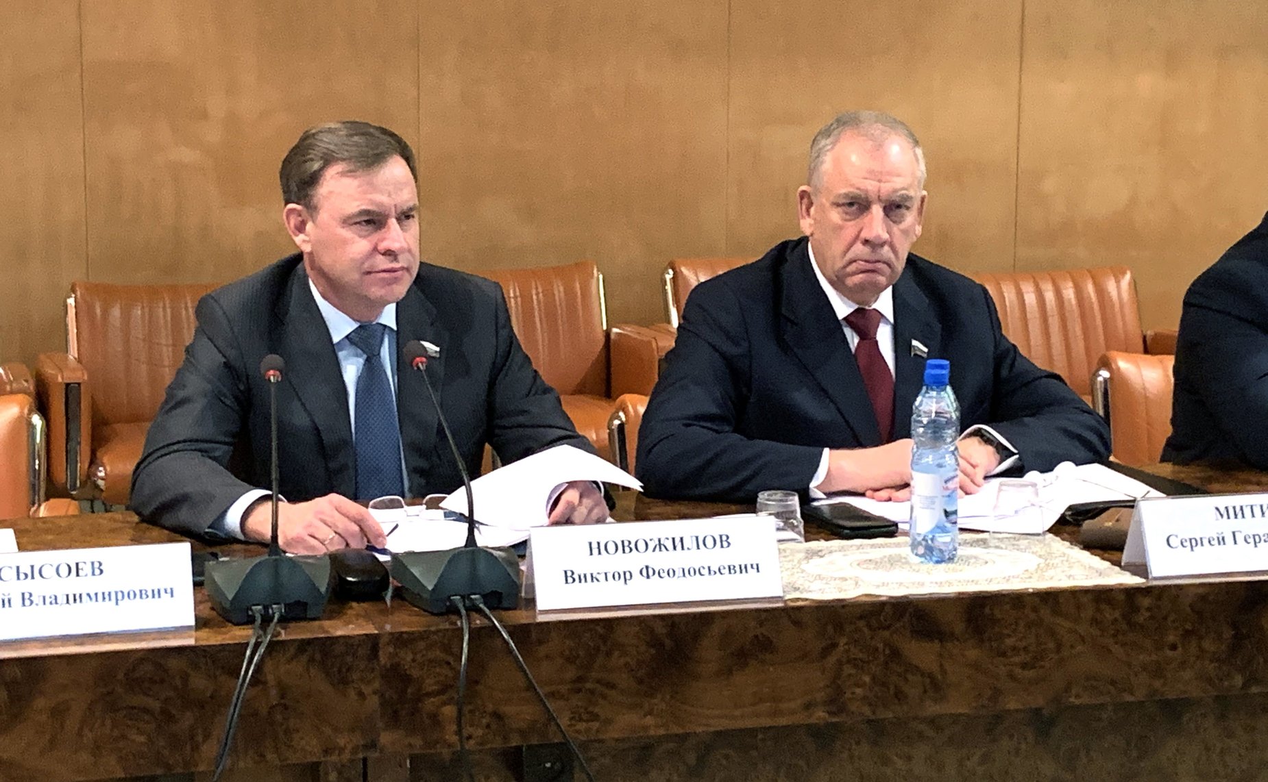 Виктор Новожилов и Сергей Митин