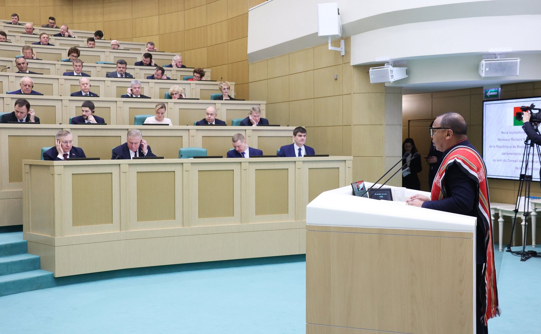 Председатель Сената Республики Мадагаскар Ришар Равалуманана