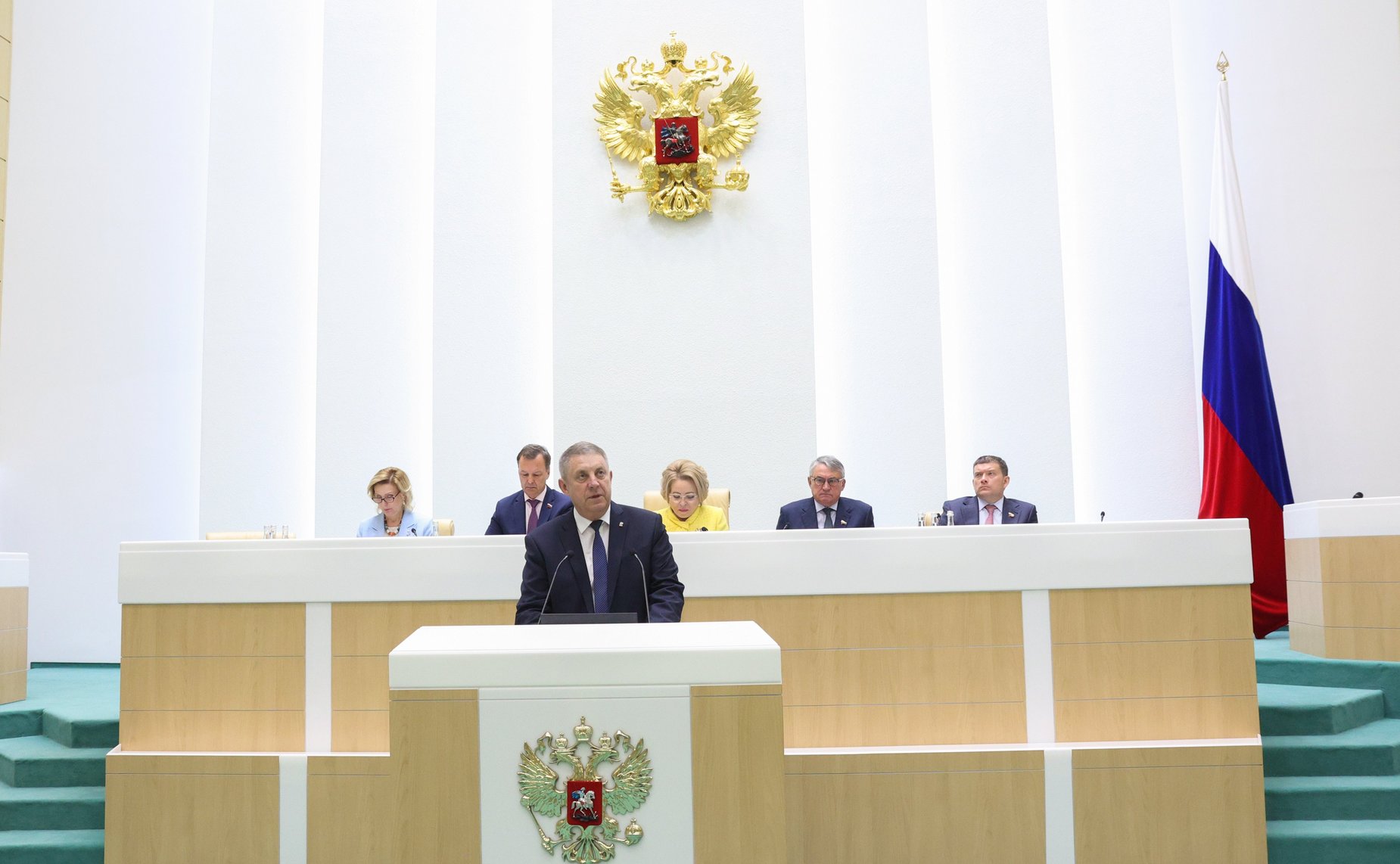 Губернатор Брянской области Александр Богомаз