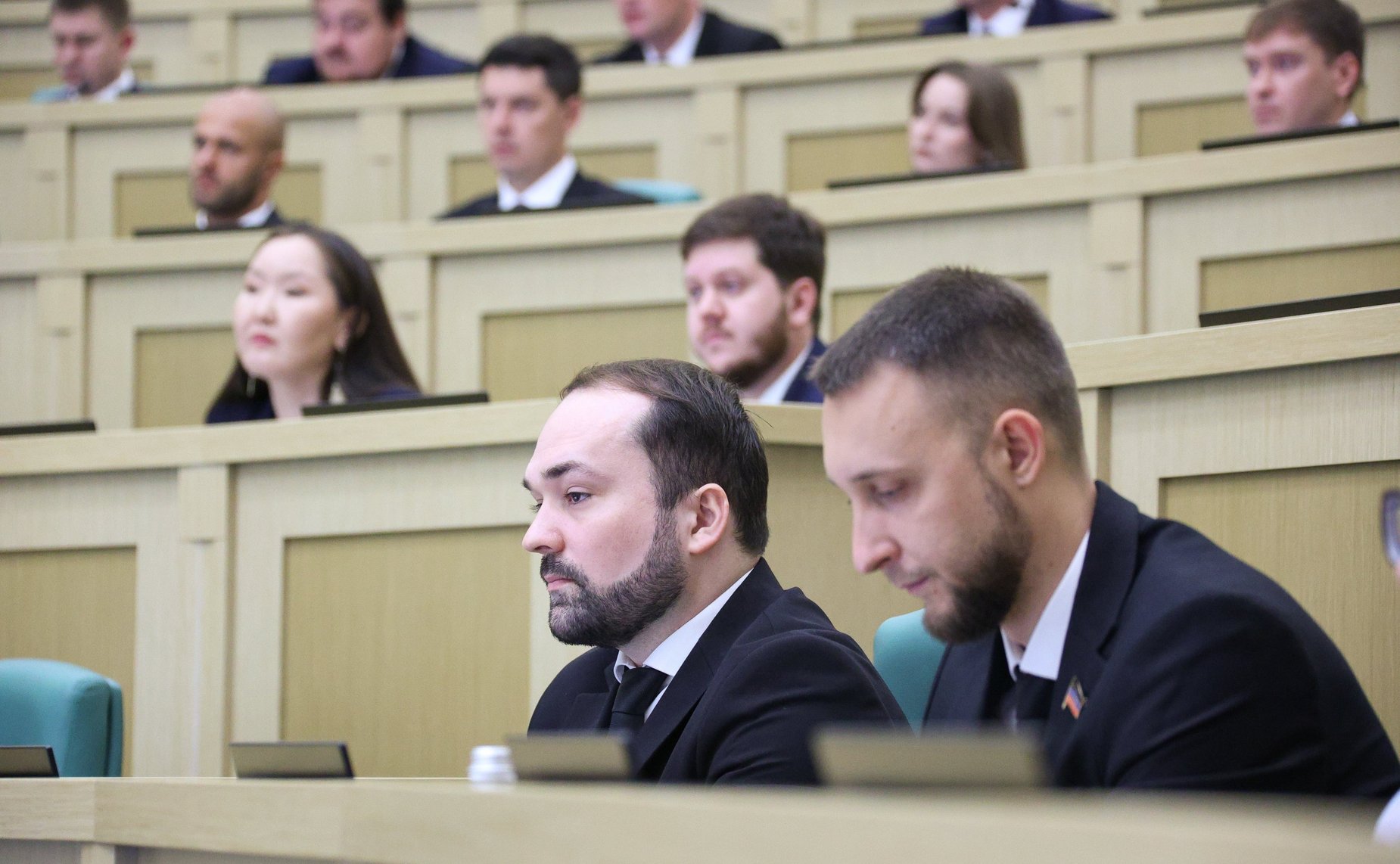 Заседание Палаты молодых законодателей при Совете Федерации