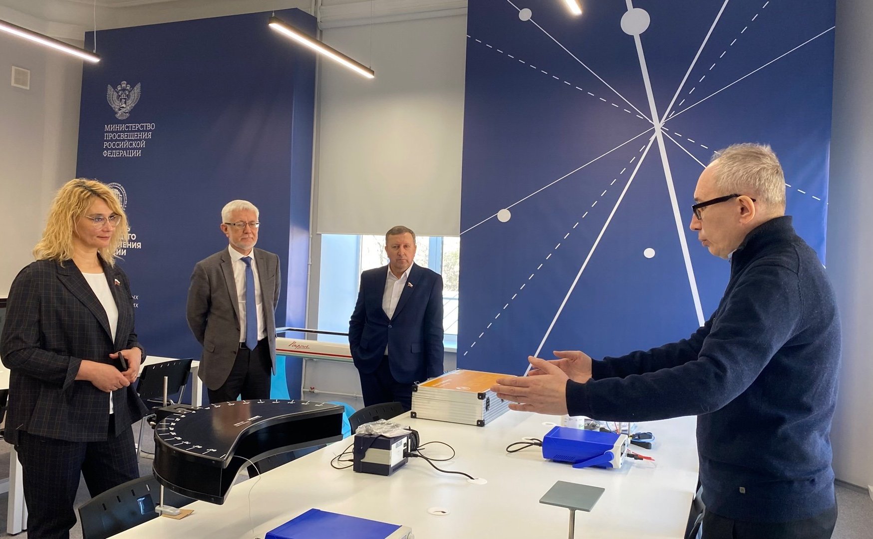 Наталия Косихина и Сергей Березкин провели встречу с ректором Ярославского государственного педагогического университета (ЯГПУ) им. К.Д. Ушинского Михаилом Груздевым