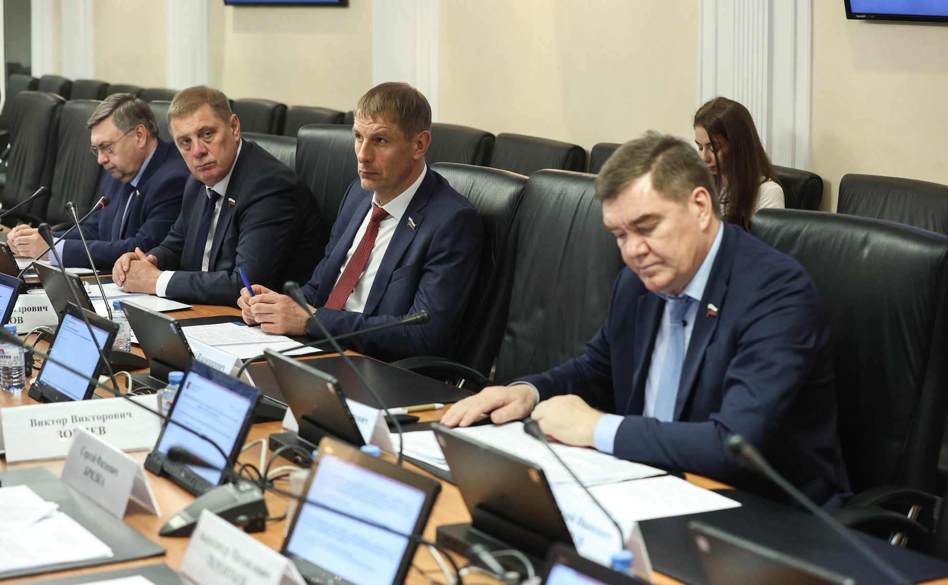 Заседание Комитета Совета Федерации по Регламенту и организации парламентской деятельности