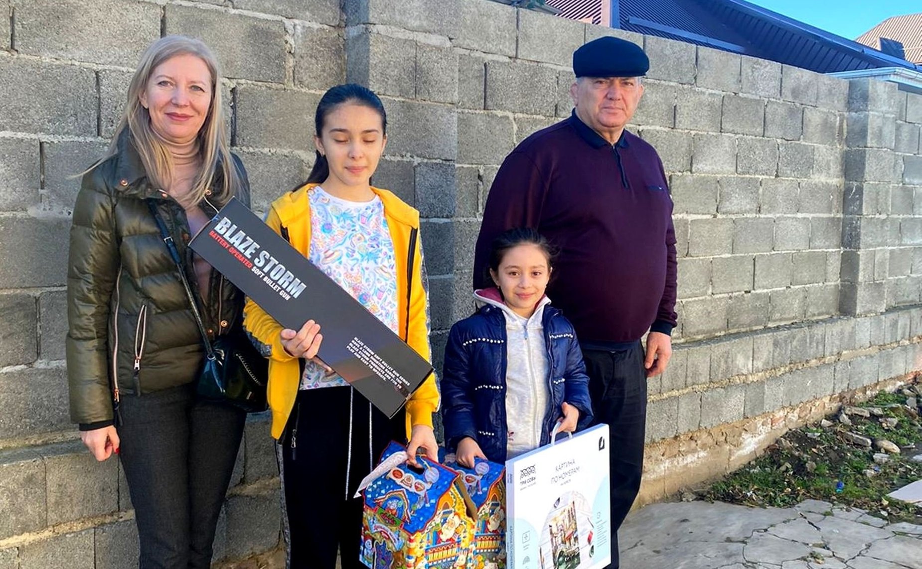 Крым Казаноков исполнил мечту двенадцати детей из двух регионов России в рамках акции «Елка желаний»