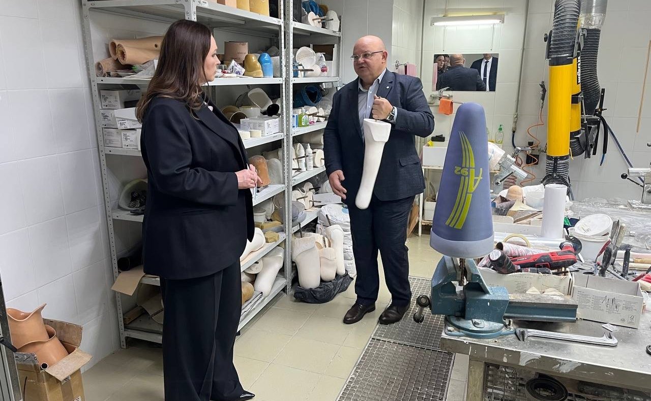Ольга Щетинина посетила новый центр протезирования и ортопедии в Нижнем Новгороде