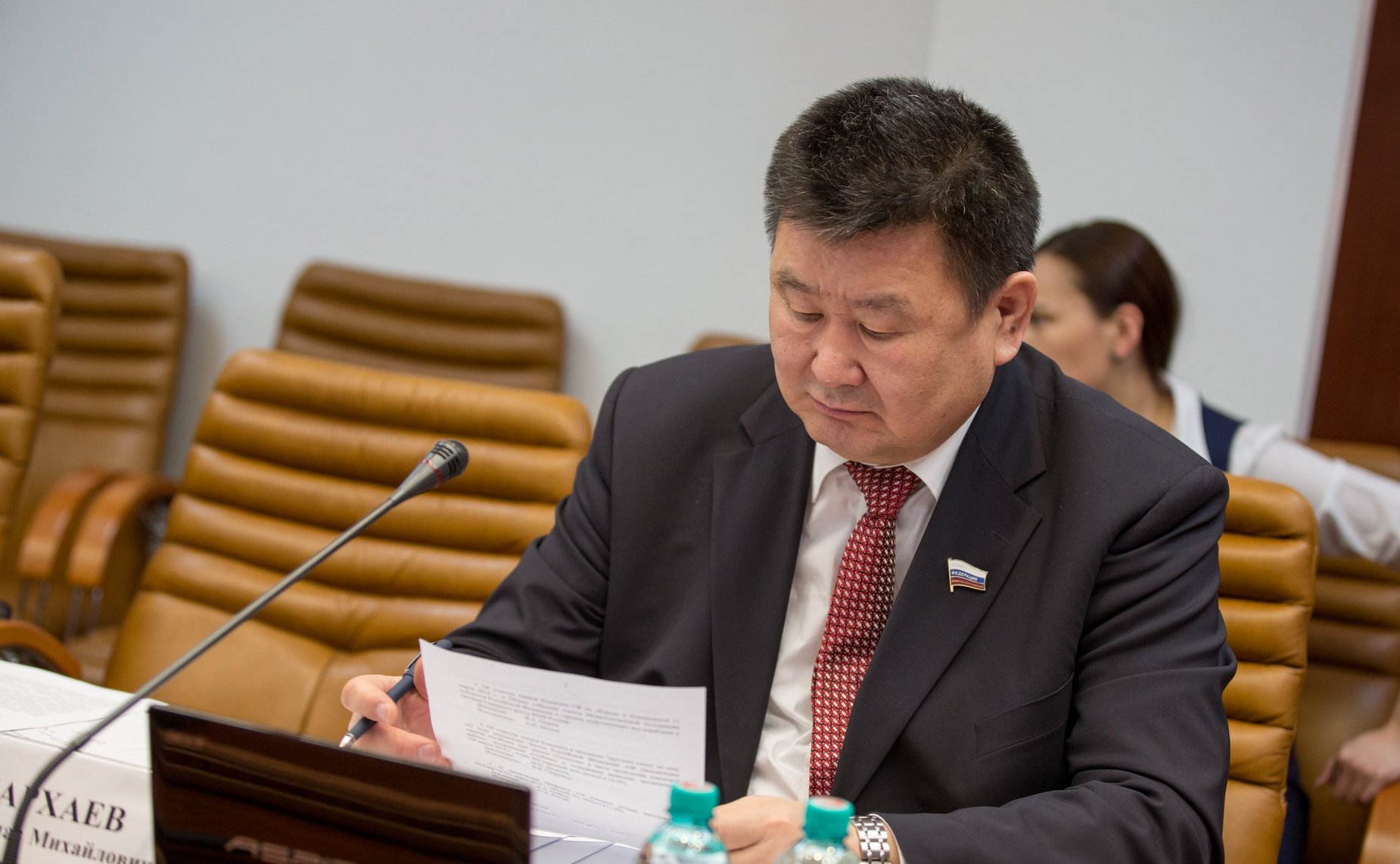 В. Мархаев Заседание Комитета СФ по обороне и безопасности