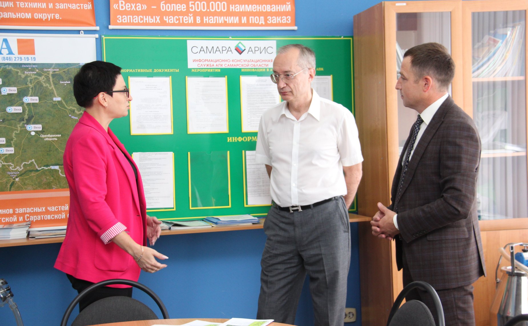 Андрей Кислов посетил в Самаре региональный Центр компетенций в сфере сельскохозяйственной кооперации и поддержки фермеров