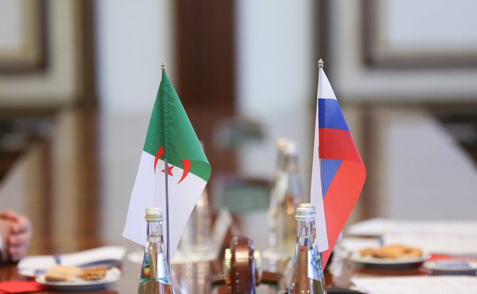 Встреча председателя Комитета СФ по международным делам Григория Карасина и Чрезвычайного и Полномочного Посла Алжирской Народной Демократической Республики Смаила Бенамары