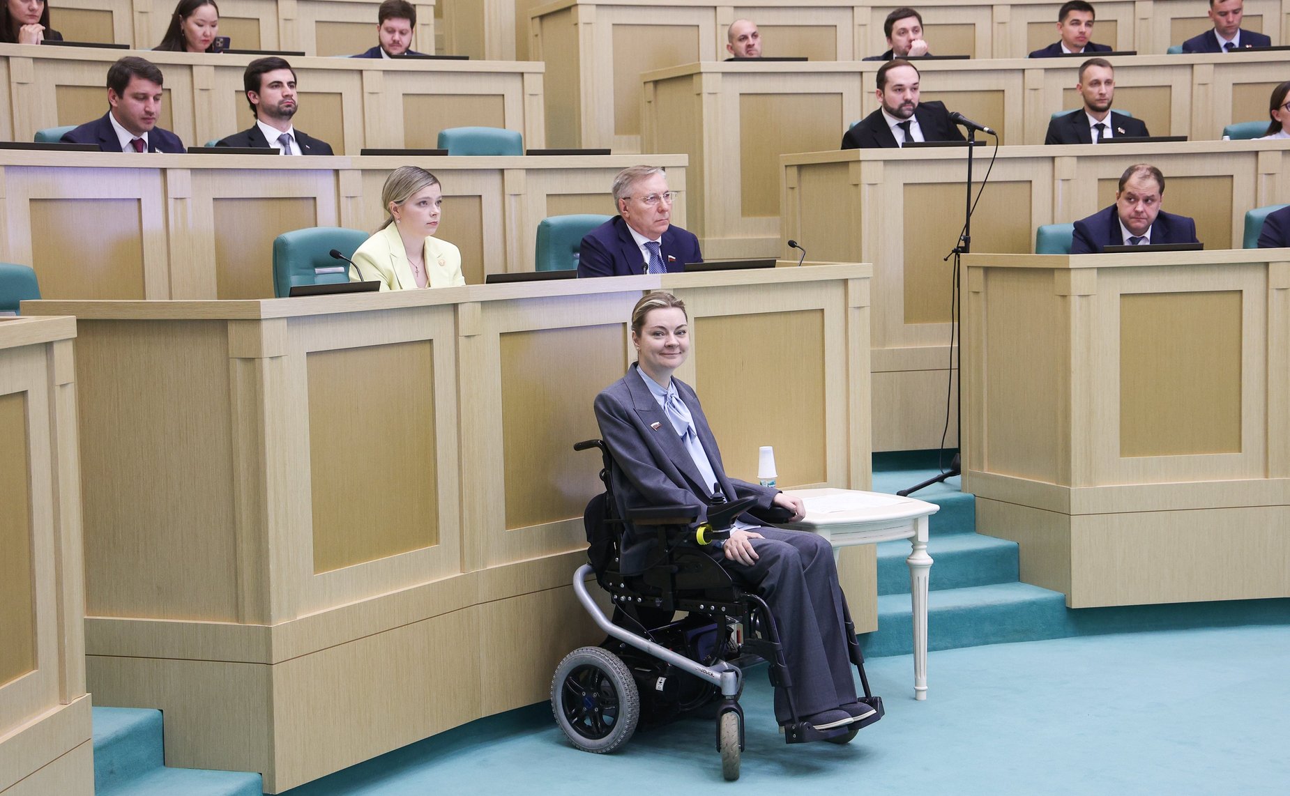 Заседание Палаты молодых законодателей при Совете Федерации