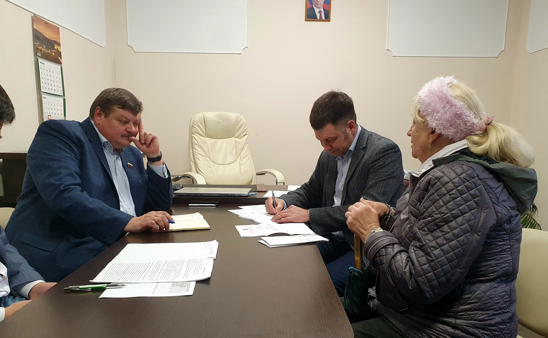 Сергей Колбин в рамках работы в регионе провел личный прием граждан