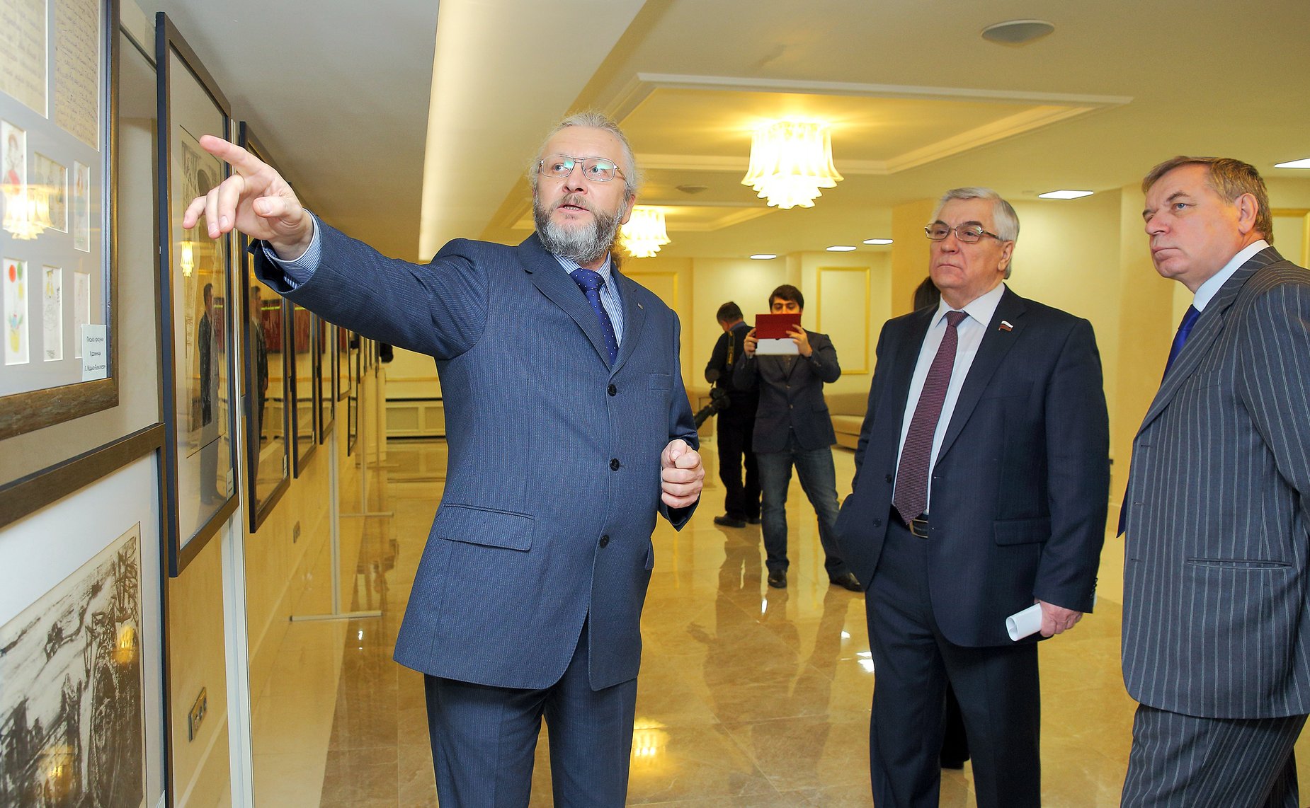 В Совете Федерации открылась выставка, посвященная 70-летию полного снятия блокады Ленинграда