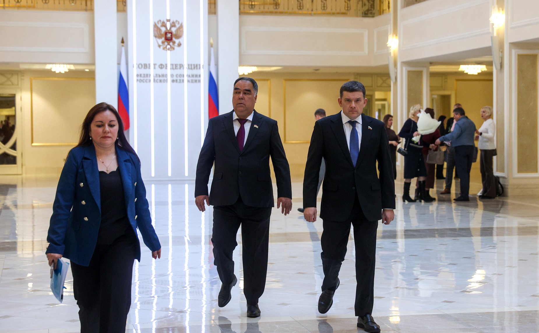 Заседание Комиссии по сотрудничеству Совета Федерации Федерального Собрания Российской Федерации и Маджлиси милли Маджлиси Оли Республики Таджикистан