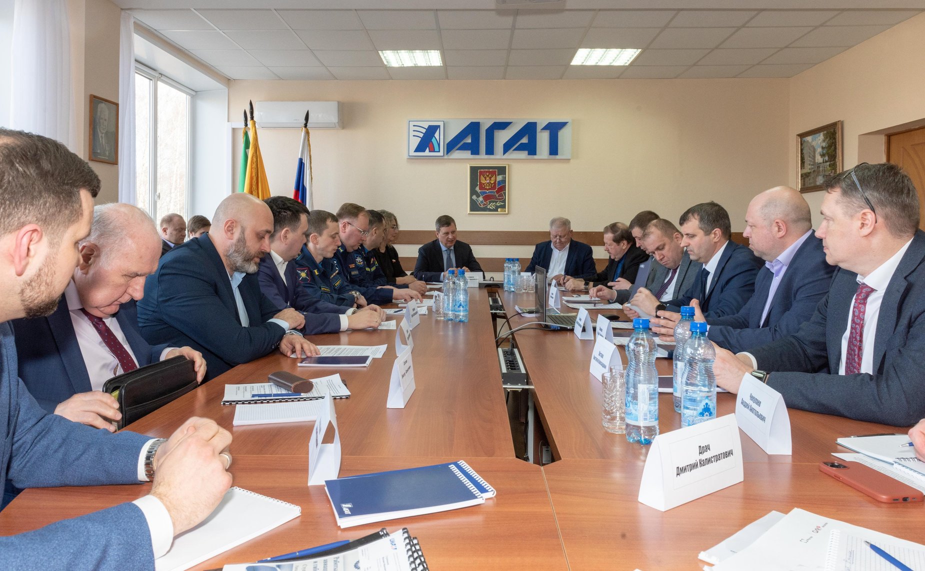 Сенаторы посетили Ярославский Гаврилов-Ямский машиностроительный завод «Агат»