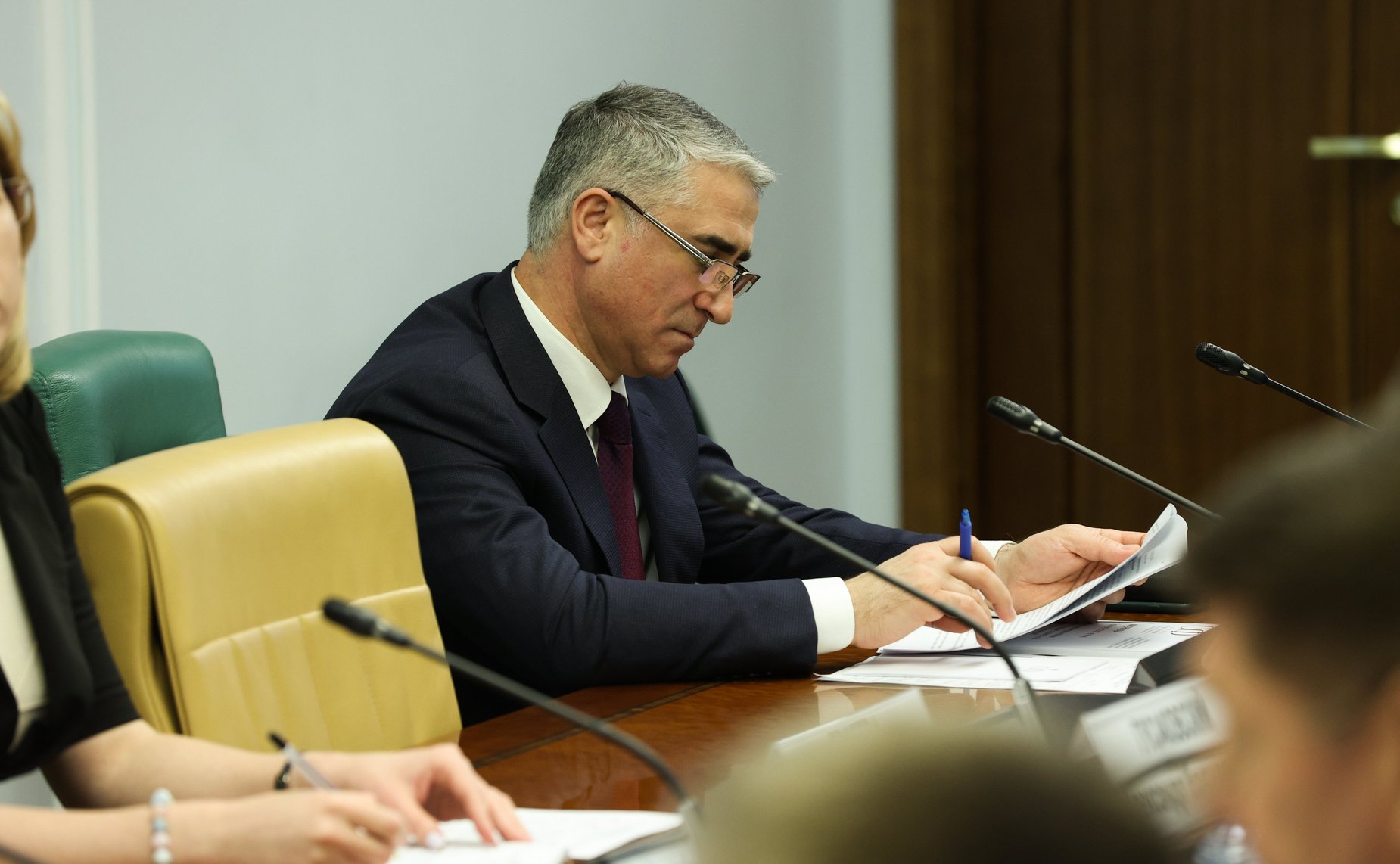 Круглый стол на тему «Проблемы модернизации, реконструкции, строительства очистных сооружений»