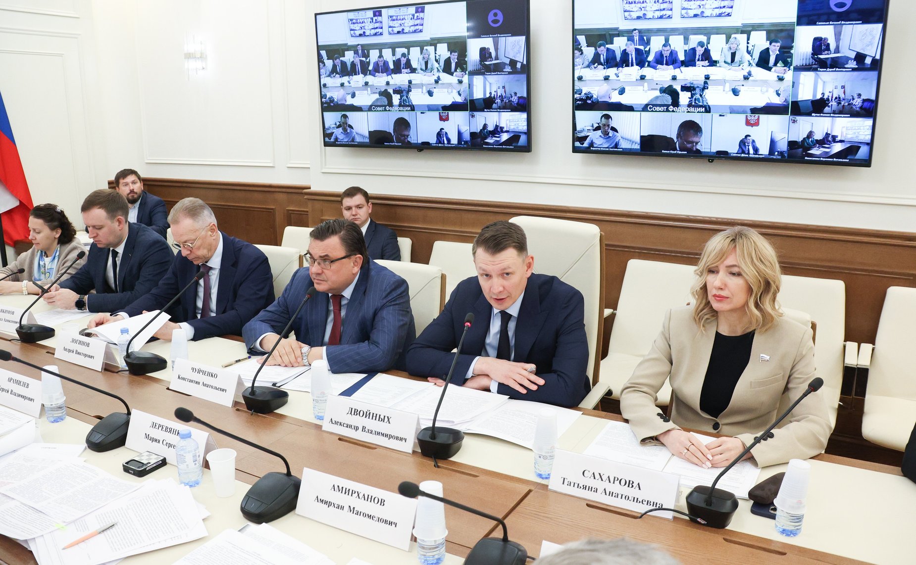 Совещание Комитета СФ по аграрно-продовольственной политике и природопользованию по вопросу обеспечения безопасности жителей населённых пунктов, подвергающихся угрозе нападения тигров