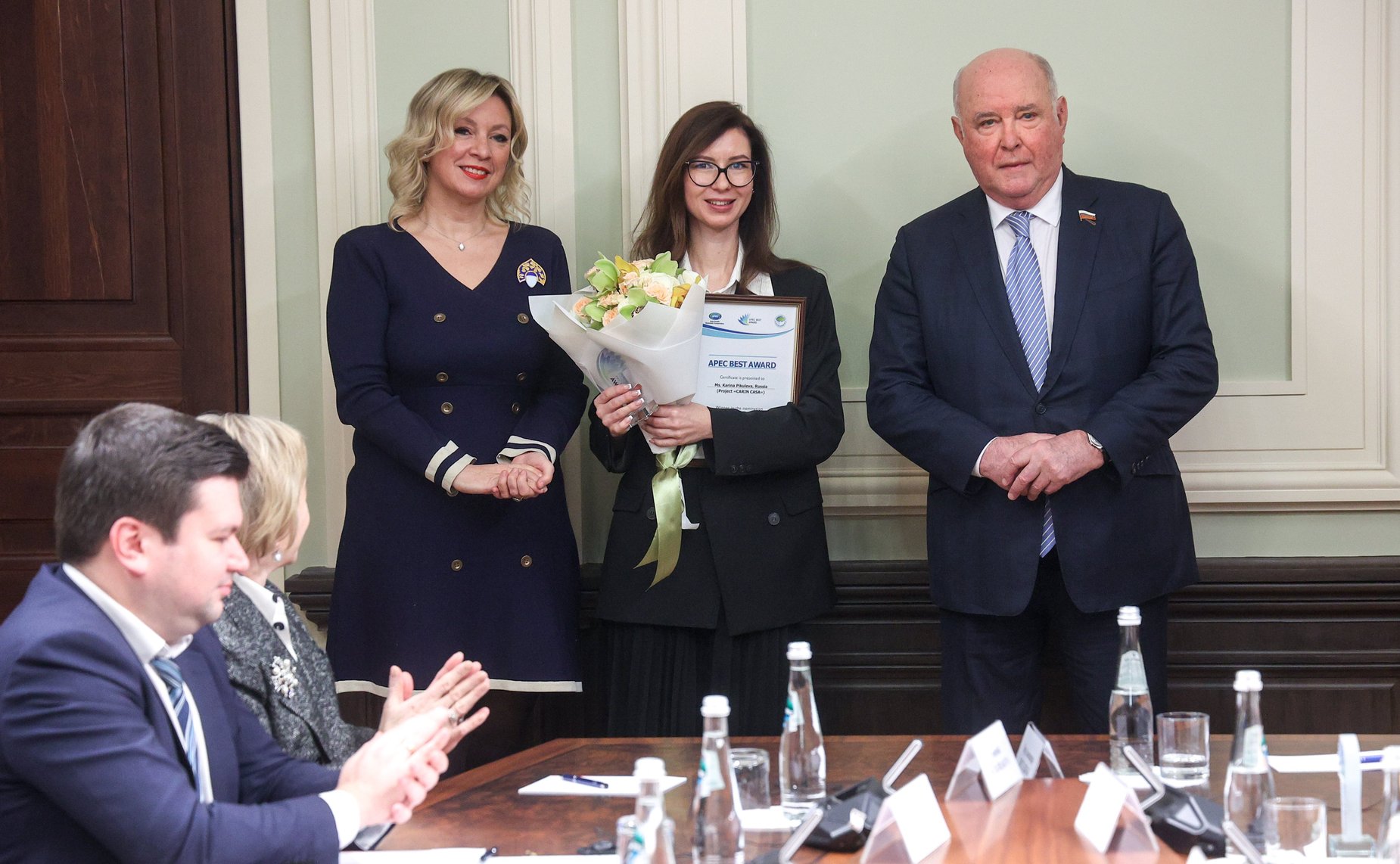 Торжественное награждение победителей юбилейного Международного конкурса женских предпринимательских проектов в АТЭС «АРЕС BEST AWARD»