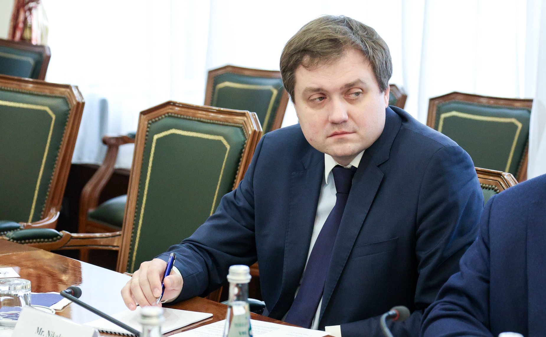 Елена Перминова встретилась с членом Постоянного комитета по вопросам государственной бюджетной отчетности и экономики Национального совета Намибии Абнером Шиконго