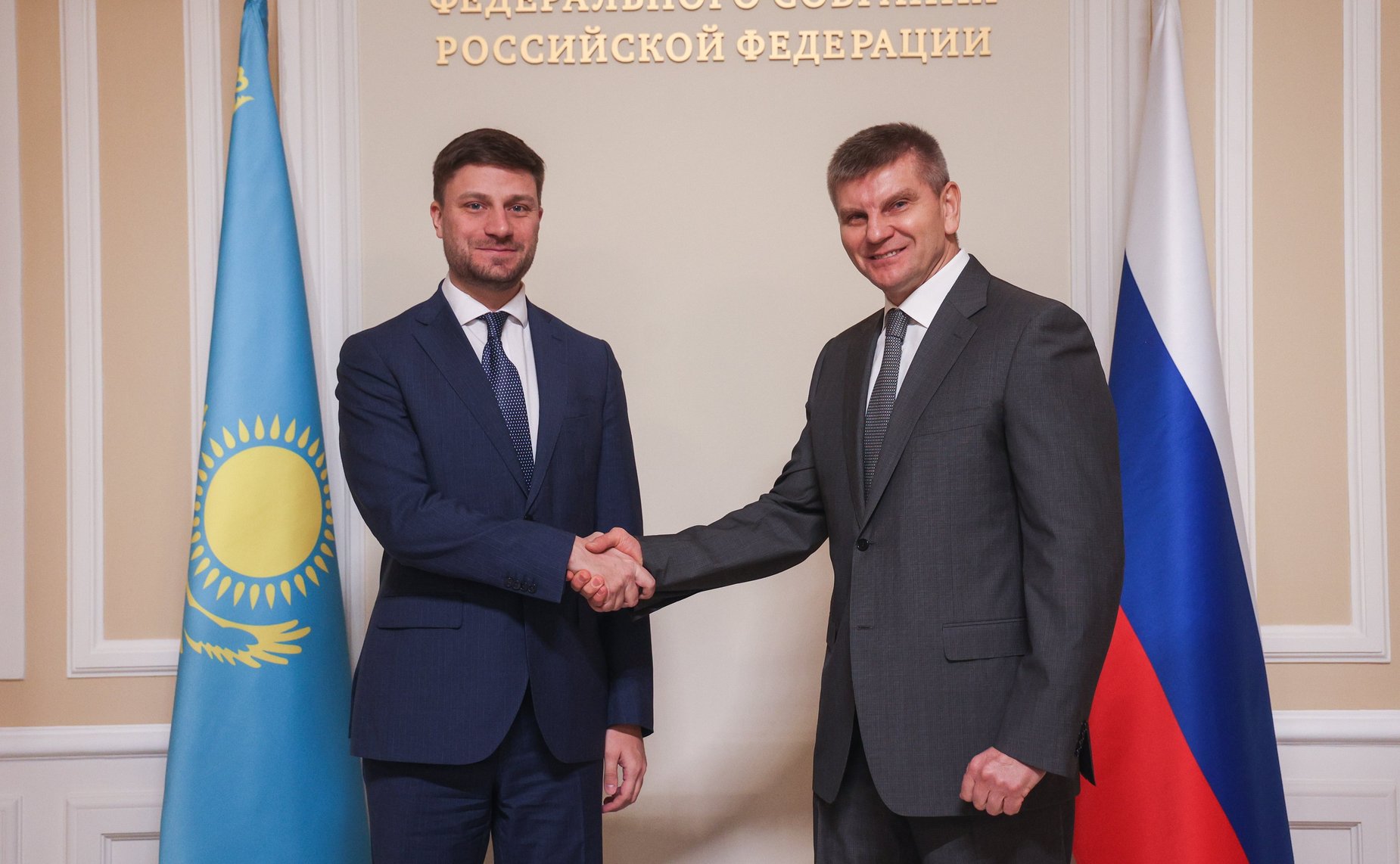 Встреча Руководителя Аппарата Совета Федерации Геннадия Голова с Руководителем Аппарата Сената Парламента Республики Казахстан