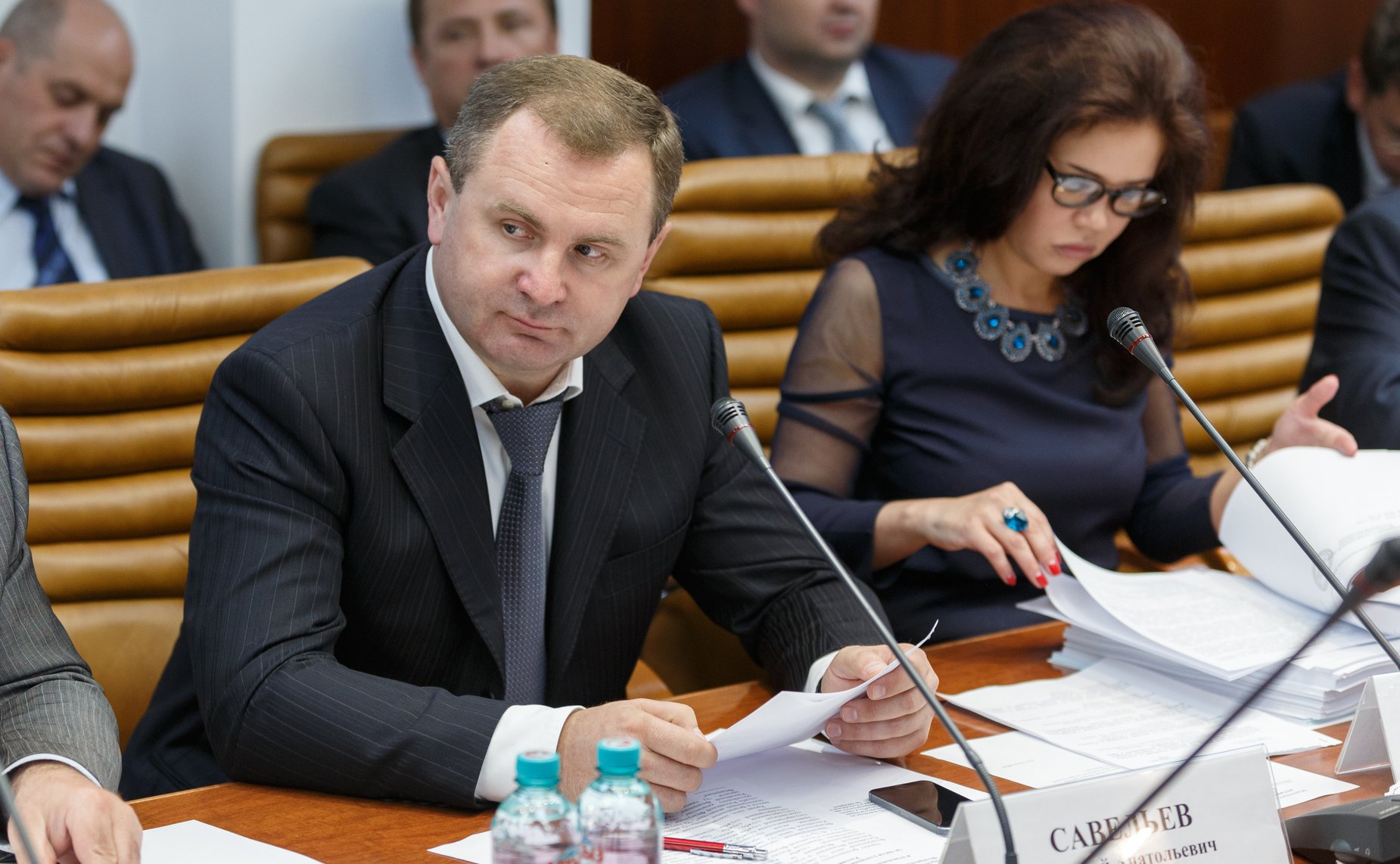 Заседание Комитета Совета Федерации по обороне и безопасности Савельев