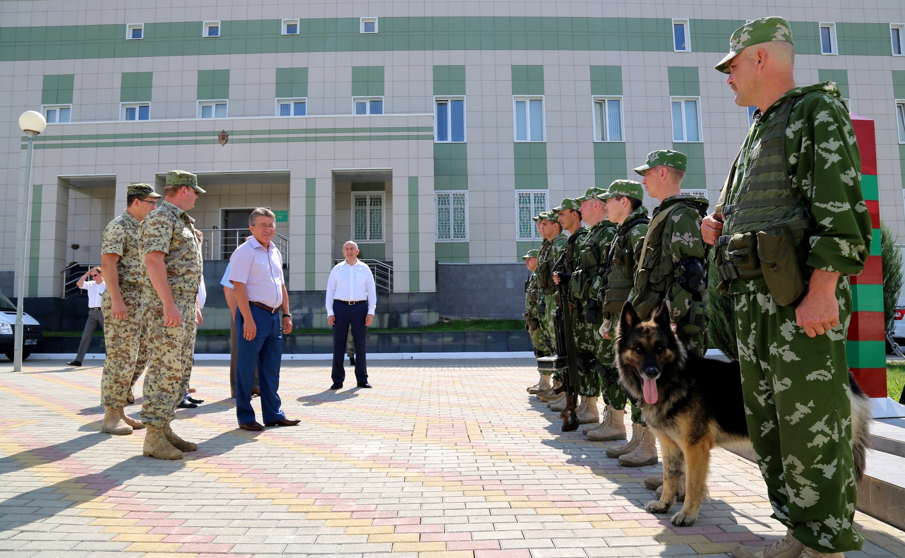 В ходе визита в Республику Абхазия делегация Совета Федерации посетила Пограничное управление ФСБ России