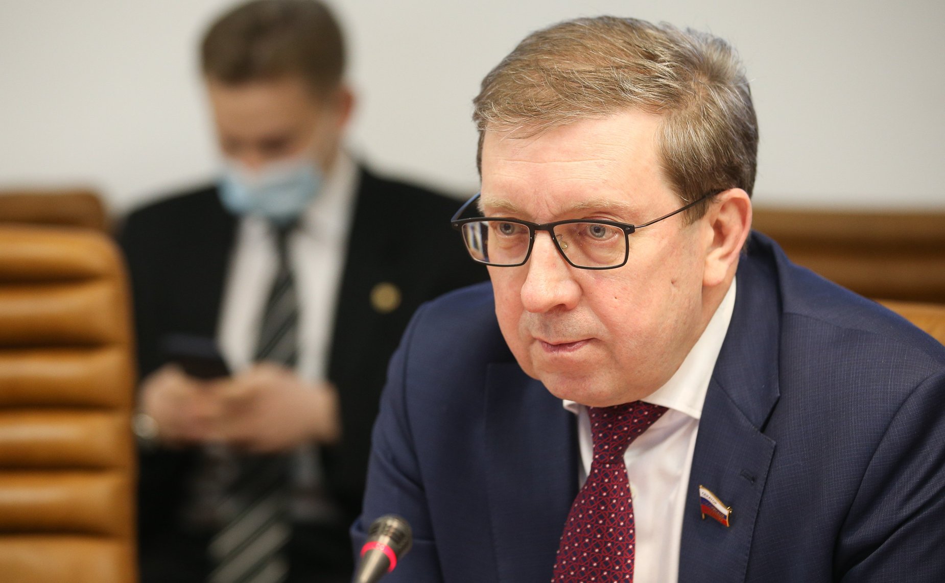 Встреча Алексея Майорова с председателем Комиссии по сельскому хозяйству, водным и природным ресурсам Собрания Исламского Совета Исламской Республики Иран Сайедом Джавадом Садати Нежадом