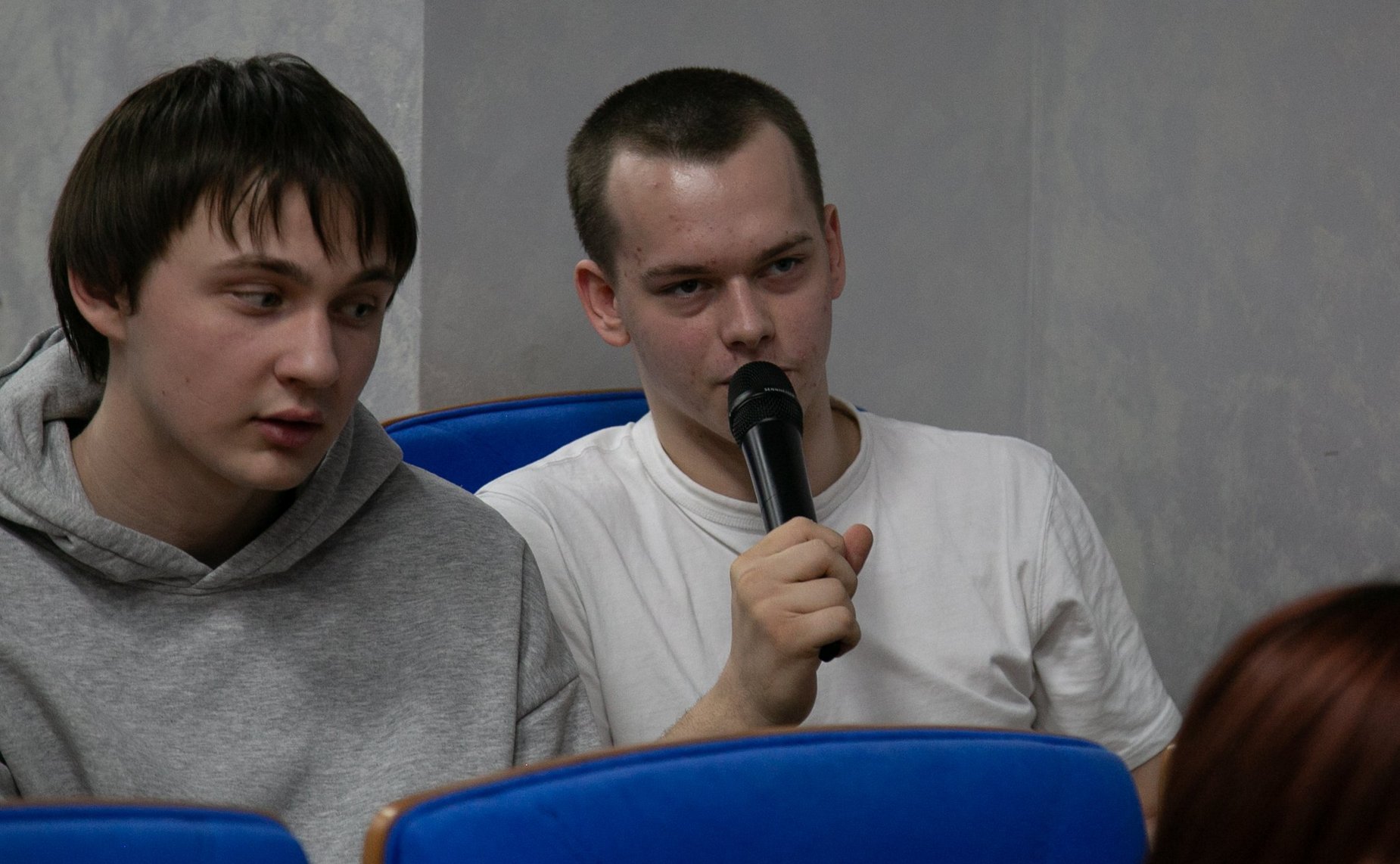 Айрат Гибатдинов встретился со студентами Московского финансово-юридического университета в рамках патриотического мероприятия, посвященного подвигу участников СВО