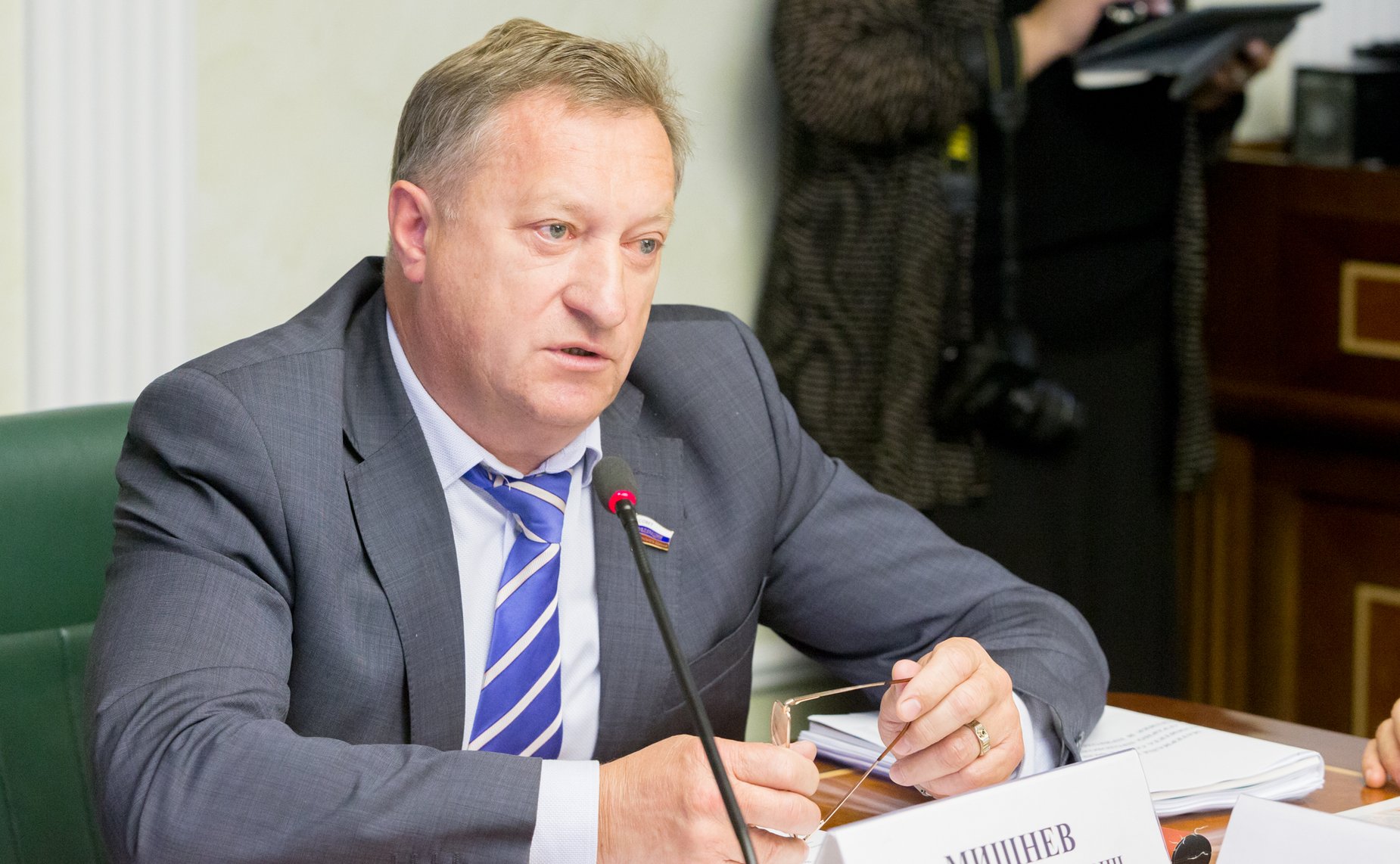 А. Мишнев Заседание Комитета СФ по аграрно-продовольственной политике и природопользованию