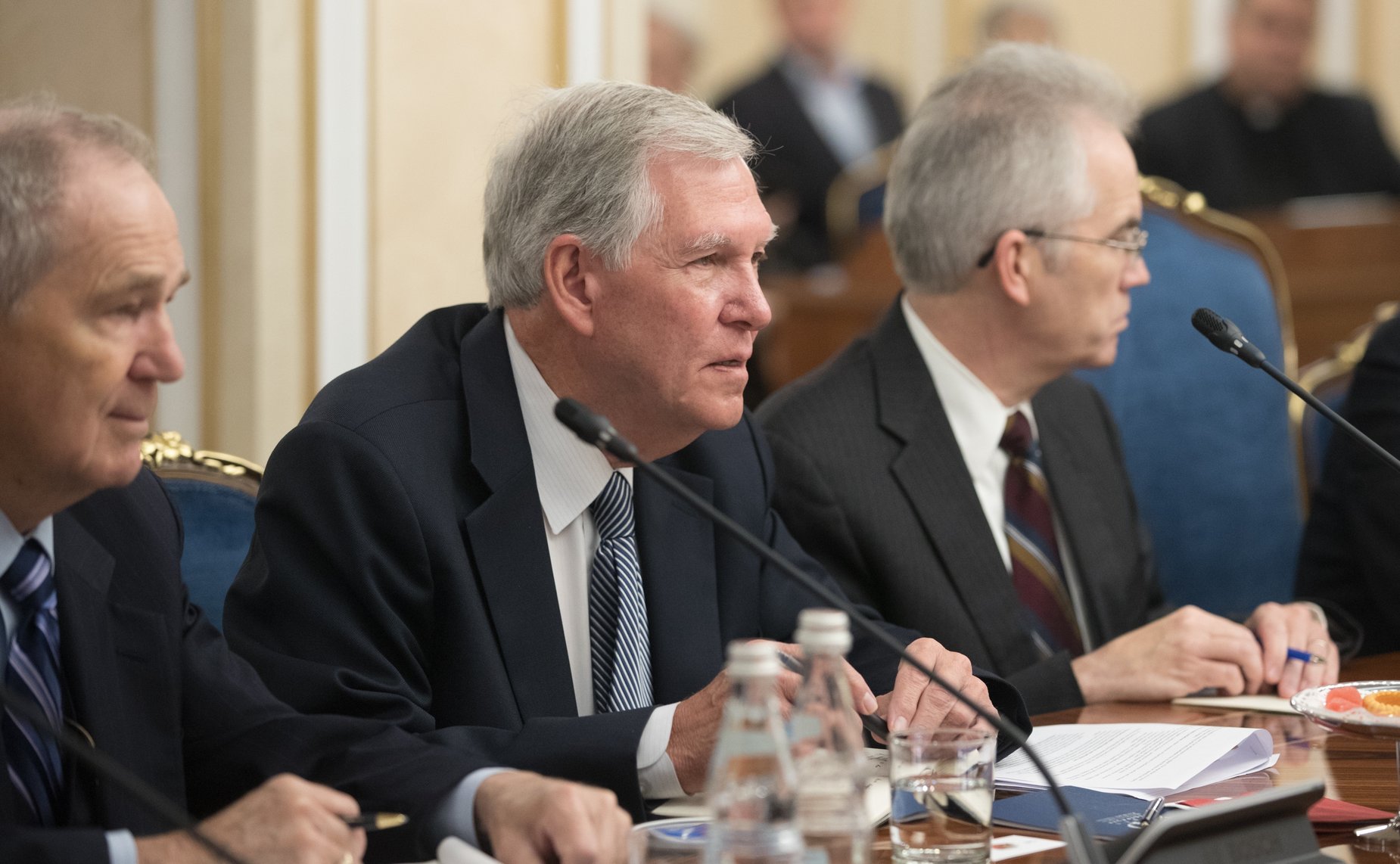 Встреча Ю. Воробьева с членами американской делегации-участниками группы «Дартмутский диалог»