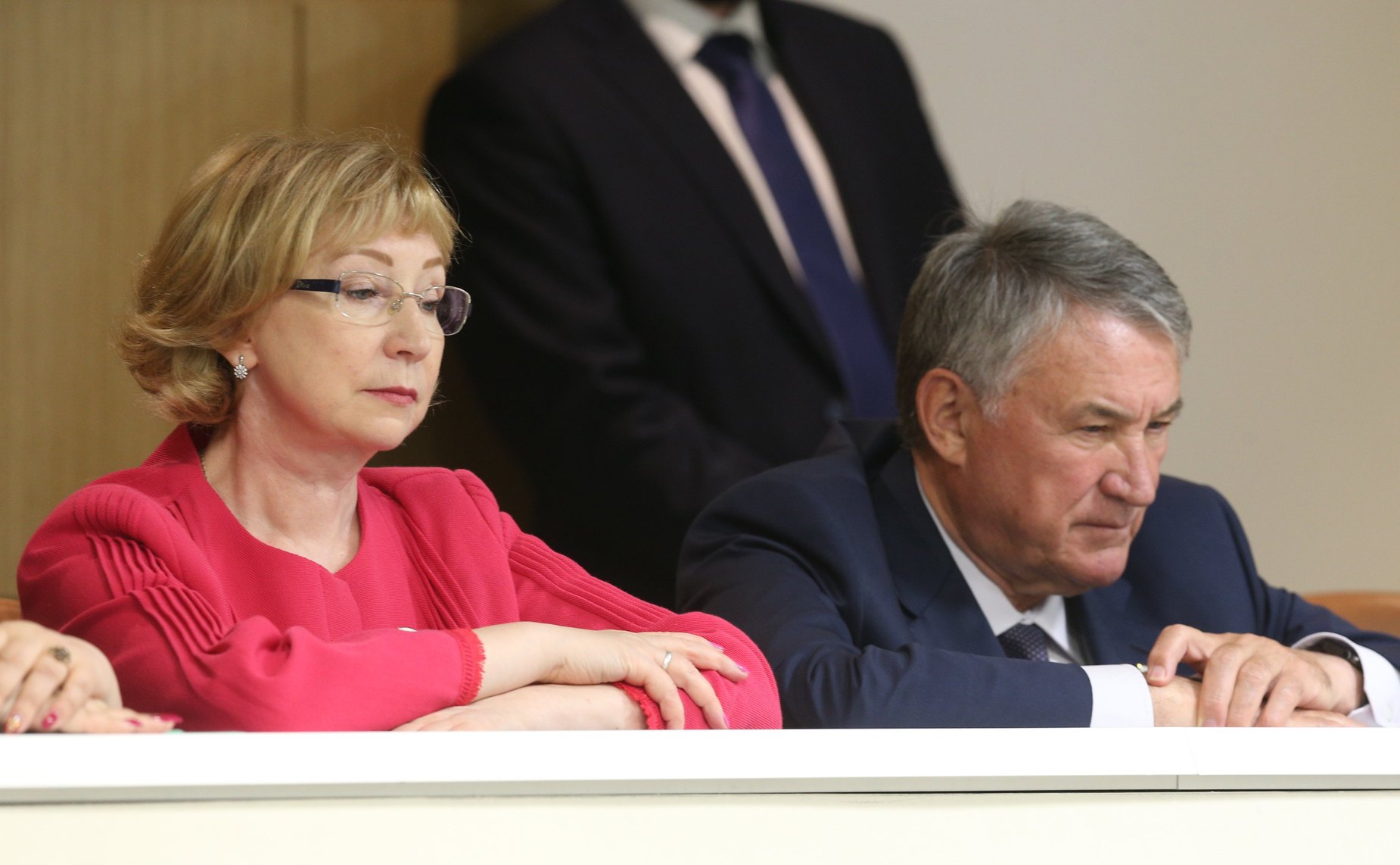 Встреча Председателя СФ Валентины Матвиенко с участниками российско-белорусского военно-патриотического проекта «Поезд Памяти»