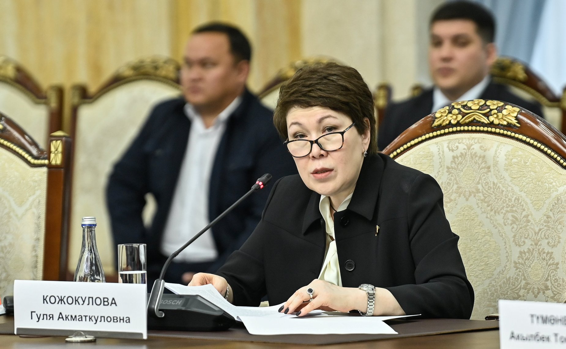 Заседание Межпарламентской комиссии по сотрудничеству между Федеральным Собранием Российской Федерации и Жогорку Кенешем Киргизской Республики