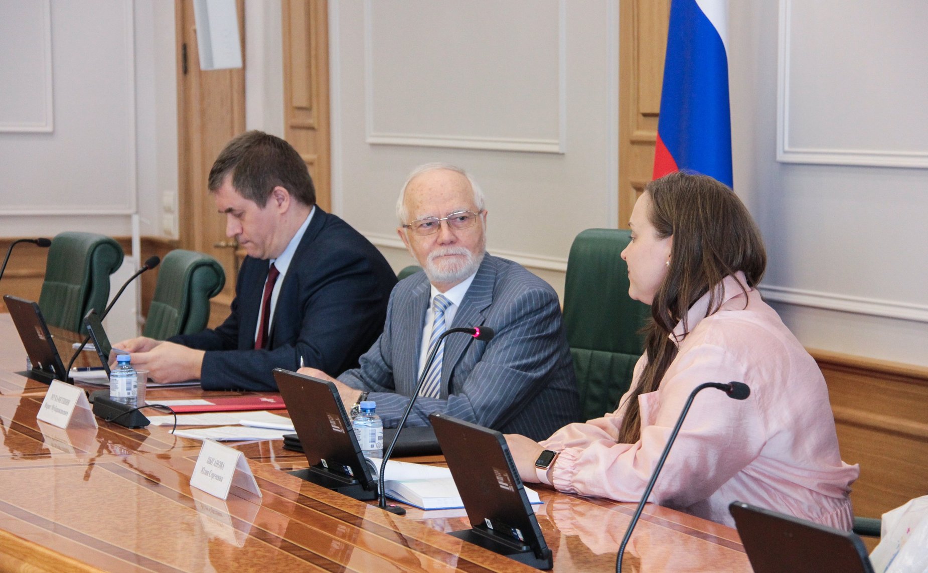 Встреча заместителя председателя Комитета СФ по международным делам Фарита Мухаметшина с детьми-победителями международного проекта «Территория успеха: Пегас»