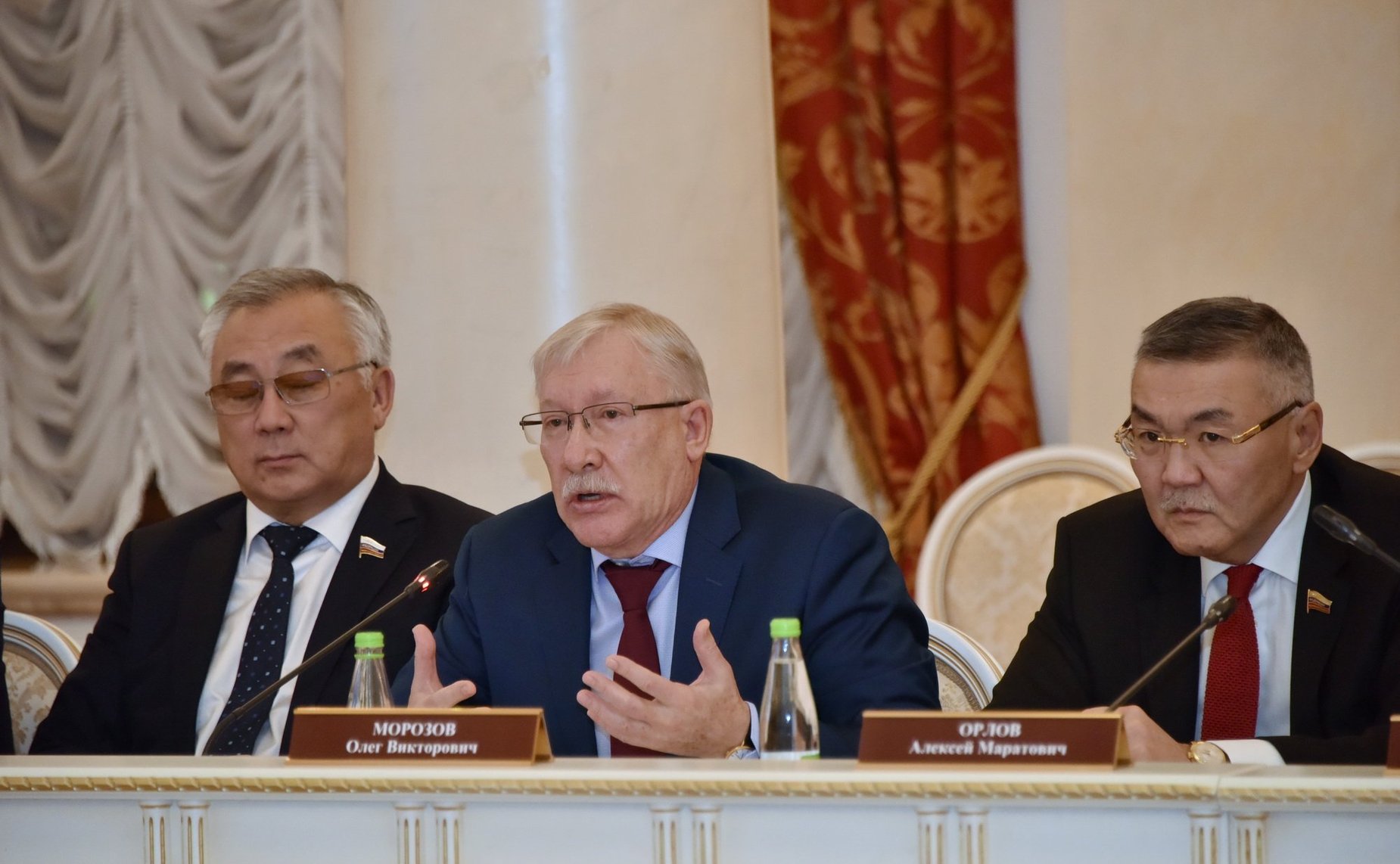 Заседание Комиссии по сотрудничеству между СФ и Сенатом Парламента Республики Казахстан