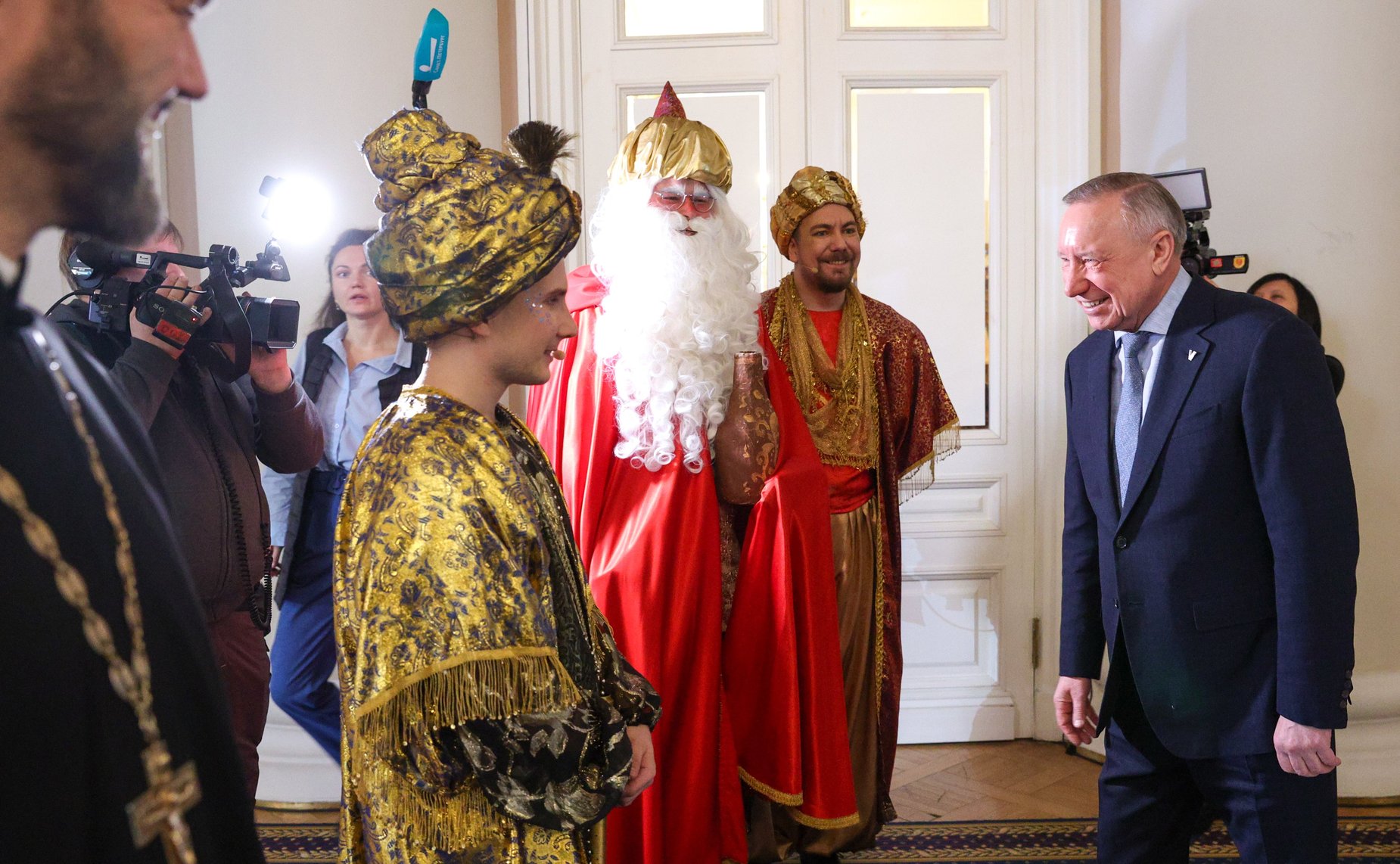 По инициативе Валентины Матвиенко в Таврическом дворце Санкт-Петербурга организована Рождественская елка для детей участников СВО