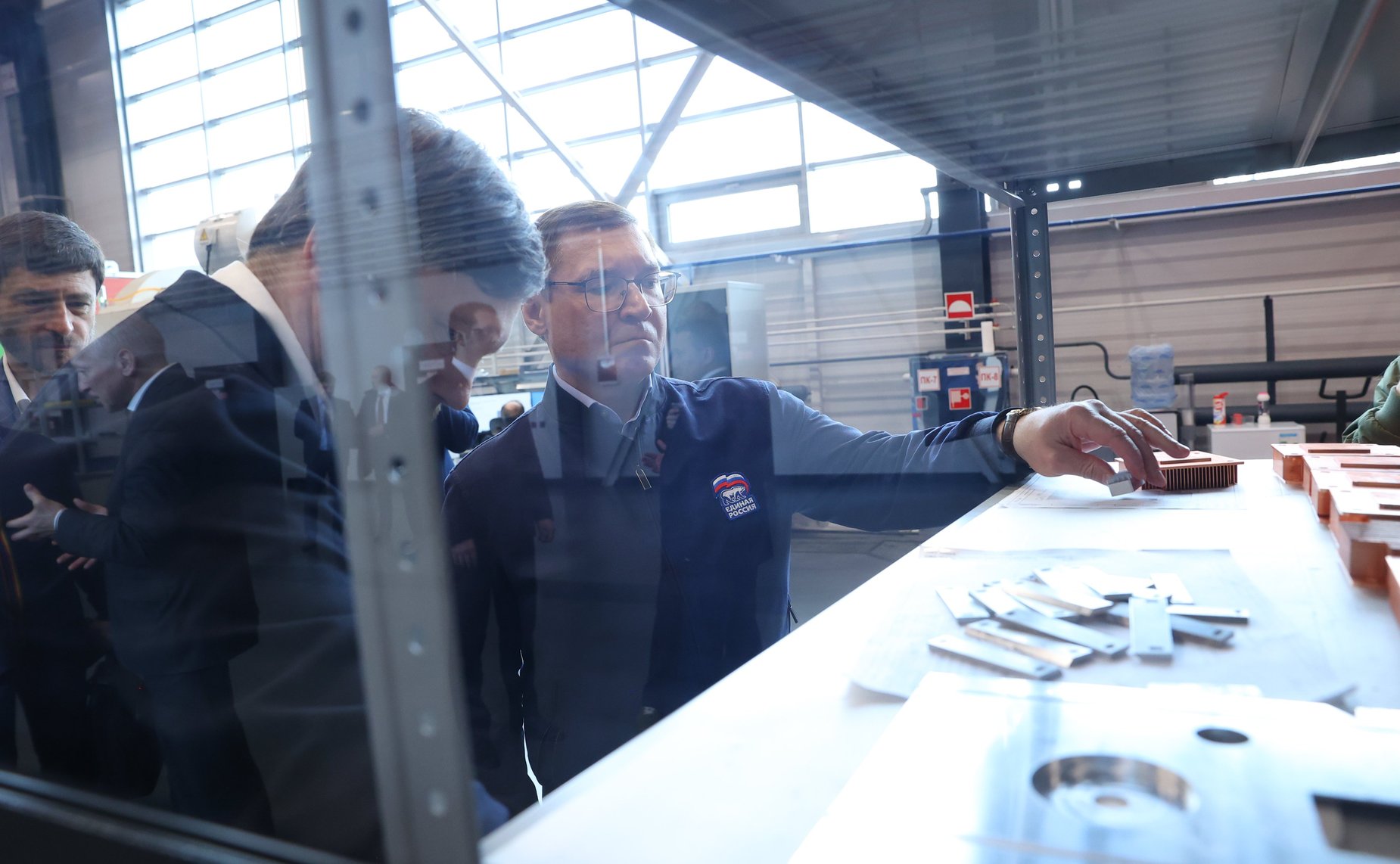 Первый заместитель Председателя Совета Федерации Владимир Якушев осмотрел Особую экономическую зону (ОЭЗ) «Томск»